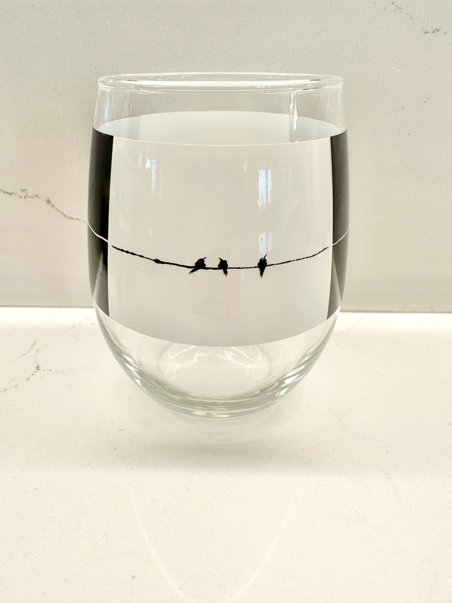 Stemless Wine Glass