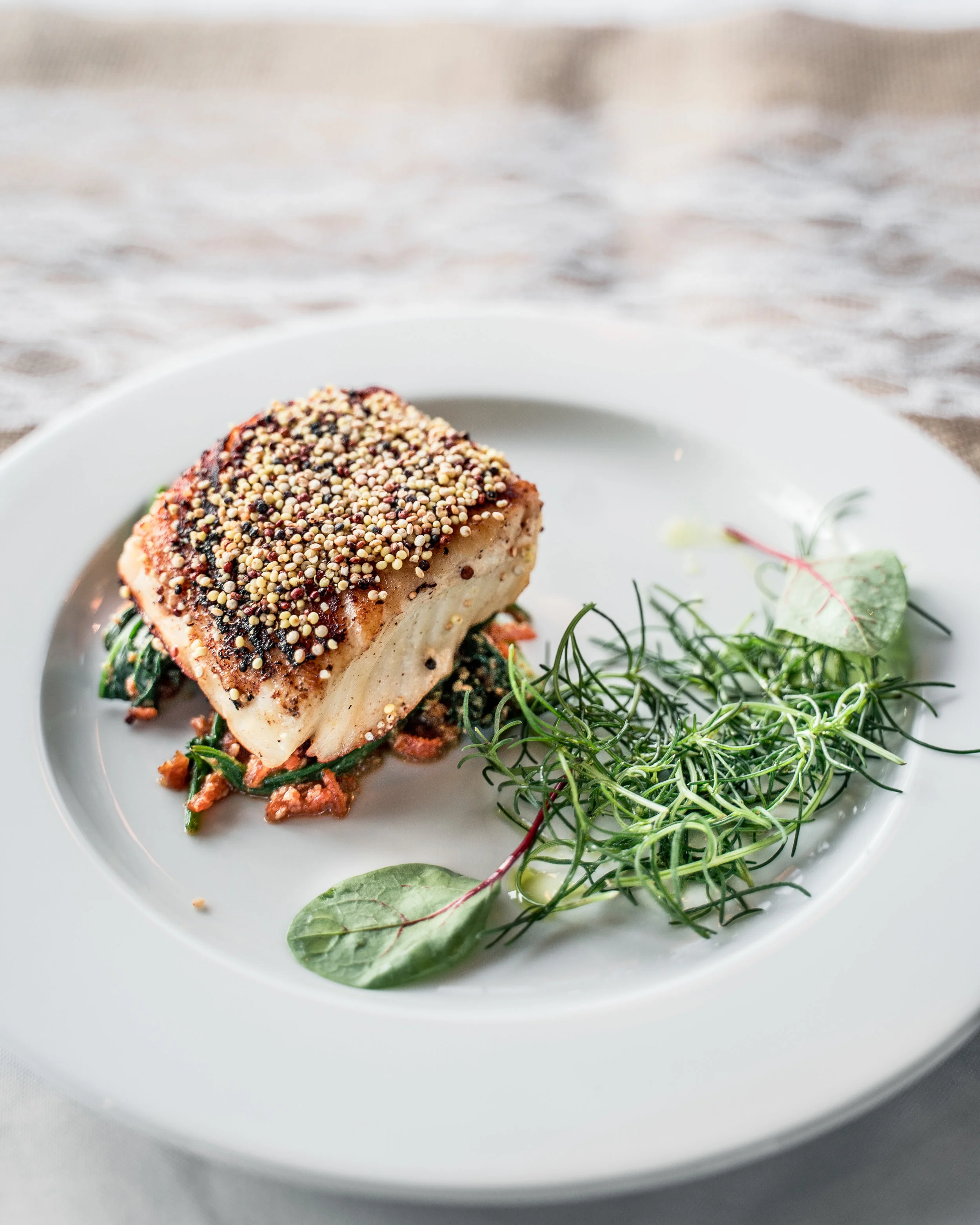Miso Glazed Seabass