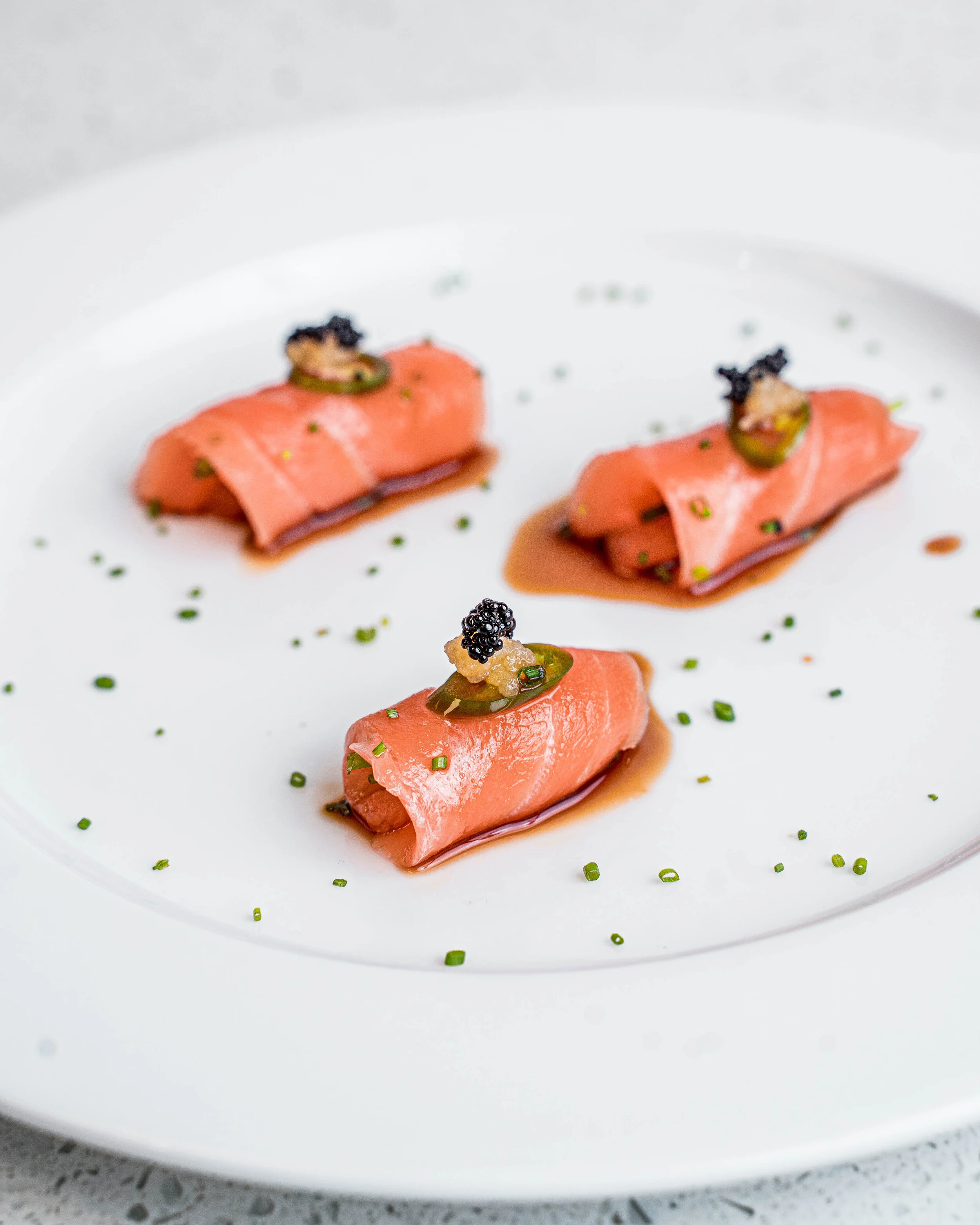 Salmon Carpaccio