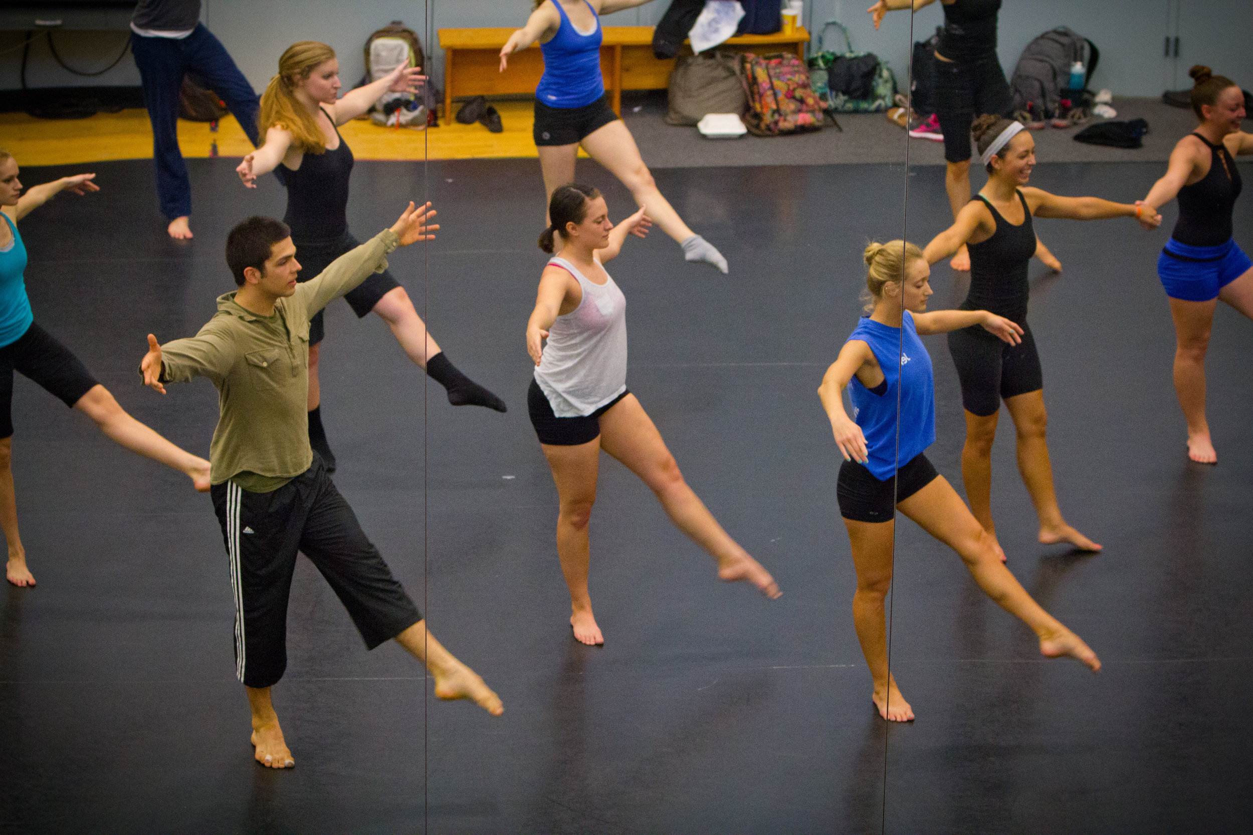 Residency with Doug Varone & Dancers in Theater and Dance Studio in the Center for the Arts 