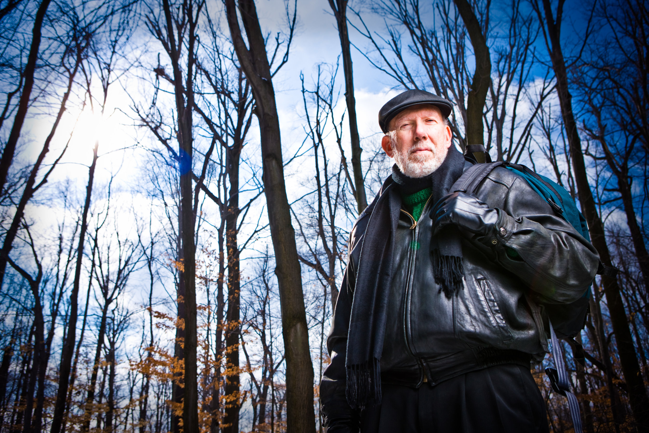  Anthropology Professor, Ezra Zubrow in Ellicott 