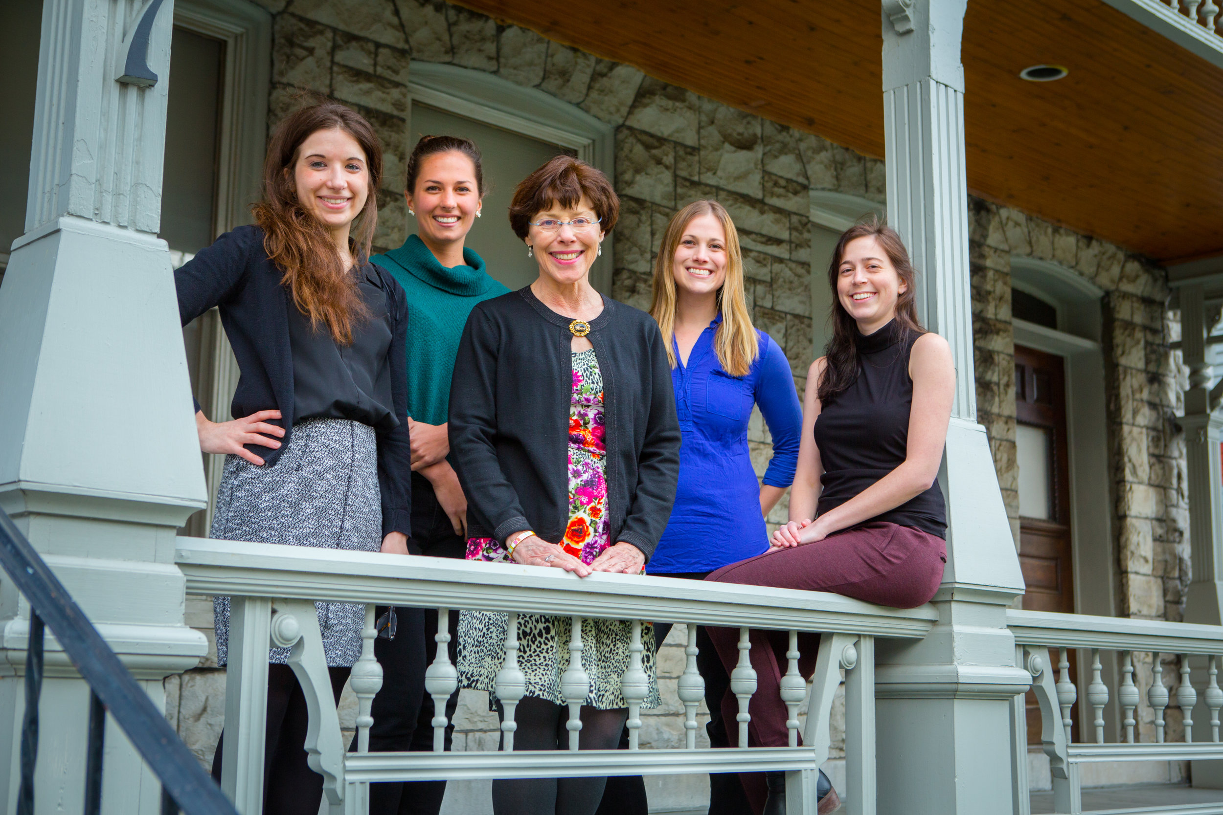  Dr Kim Griswold, Lauren Jepson, Sarah Riley, Rachel Engelberg, Kathleen Soltis  