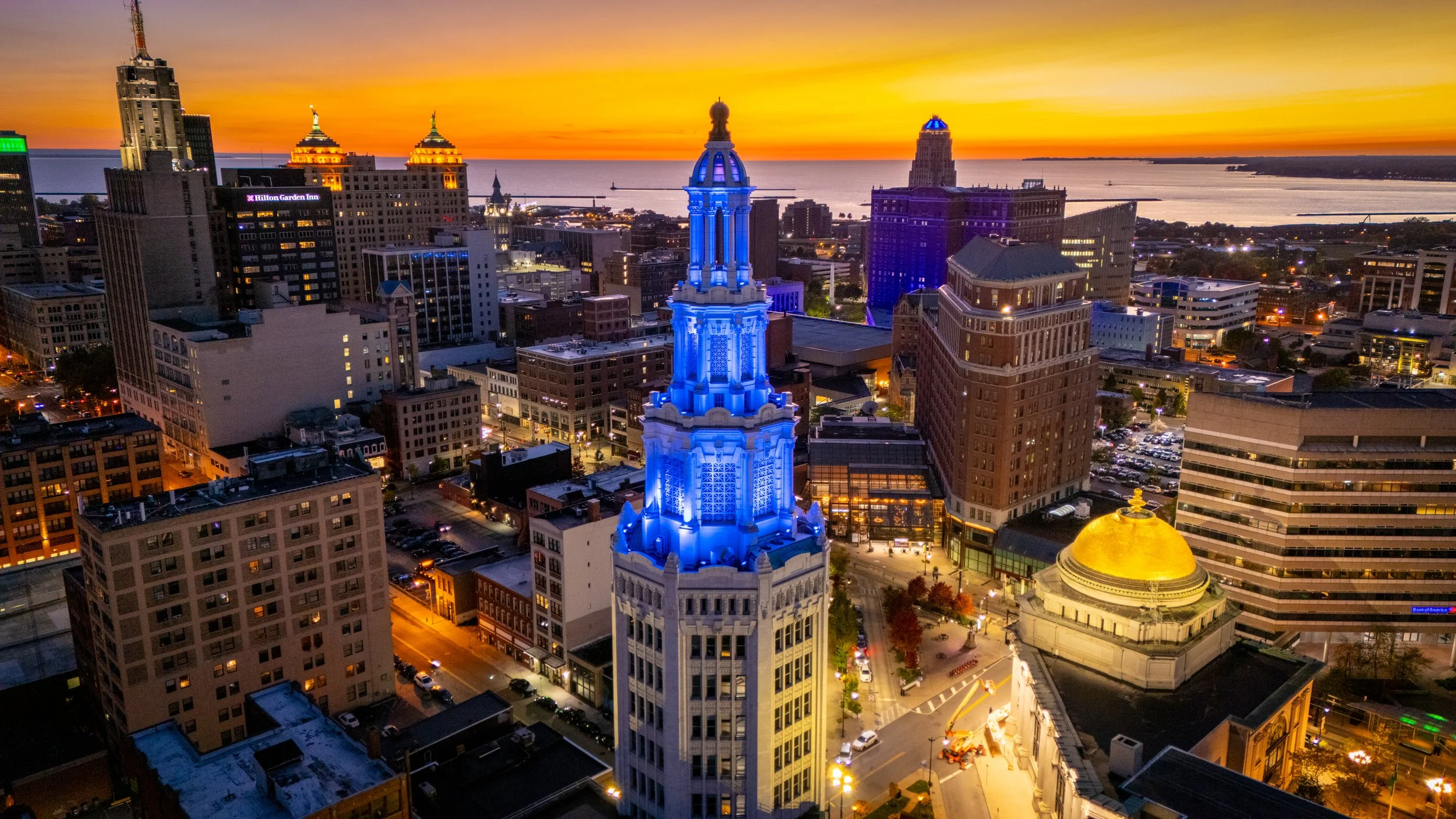  The Electric Tower in downtown Buffalo, NY 
