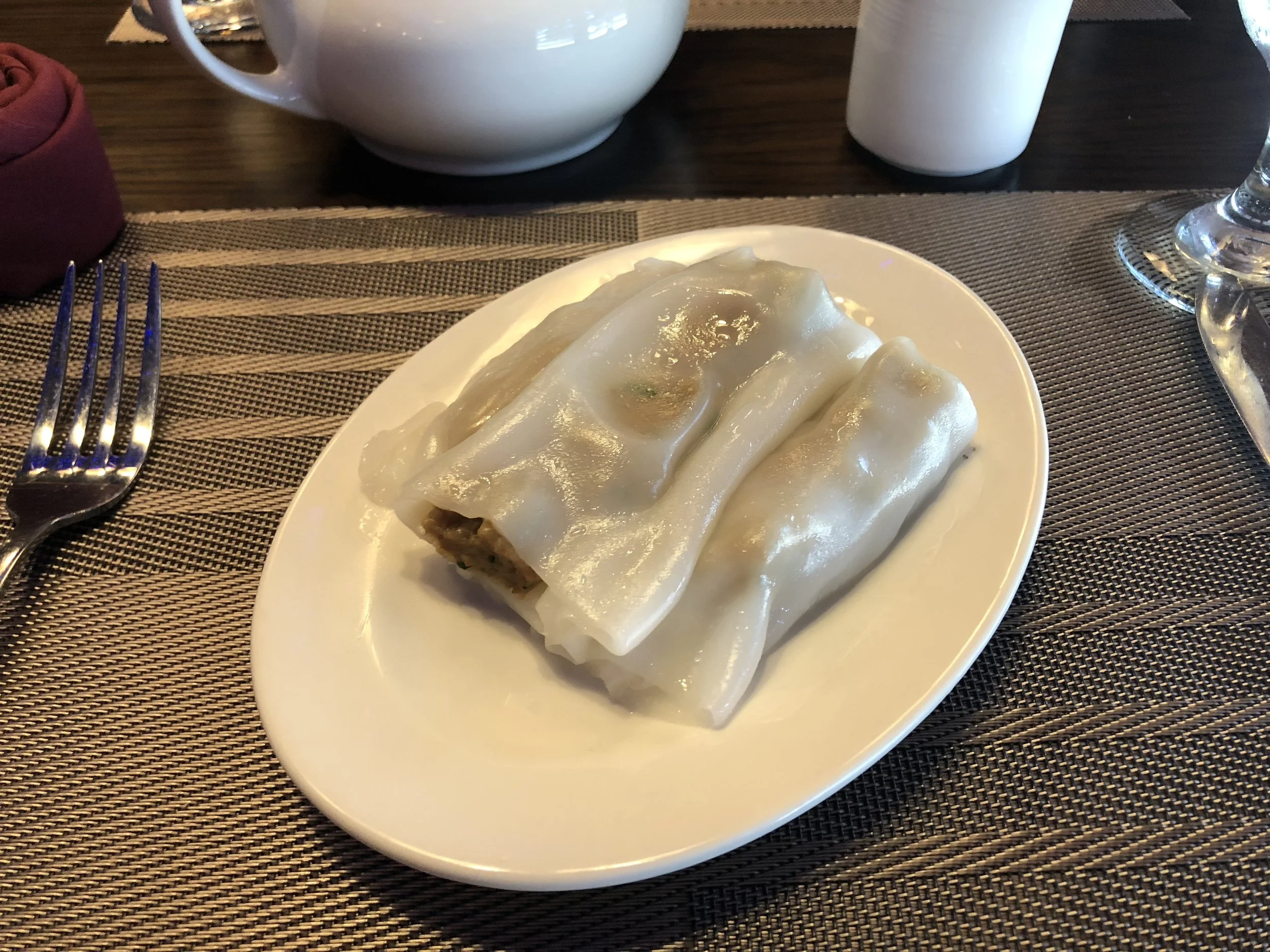 Steamed Beef Crepes