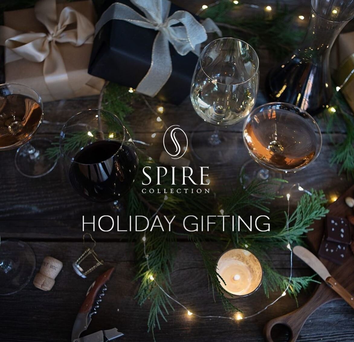          No travel this year? No problem! Gifting the Global Selection Gift Set w with tour around the world through fine wine. This and many other amazing offerings can be purchased on the Spire Collection website today.  