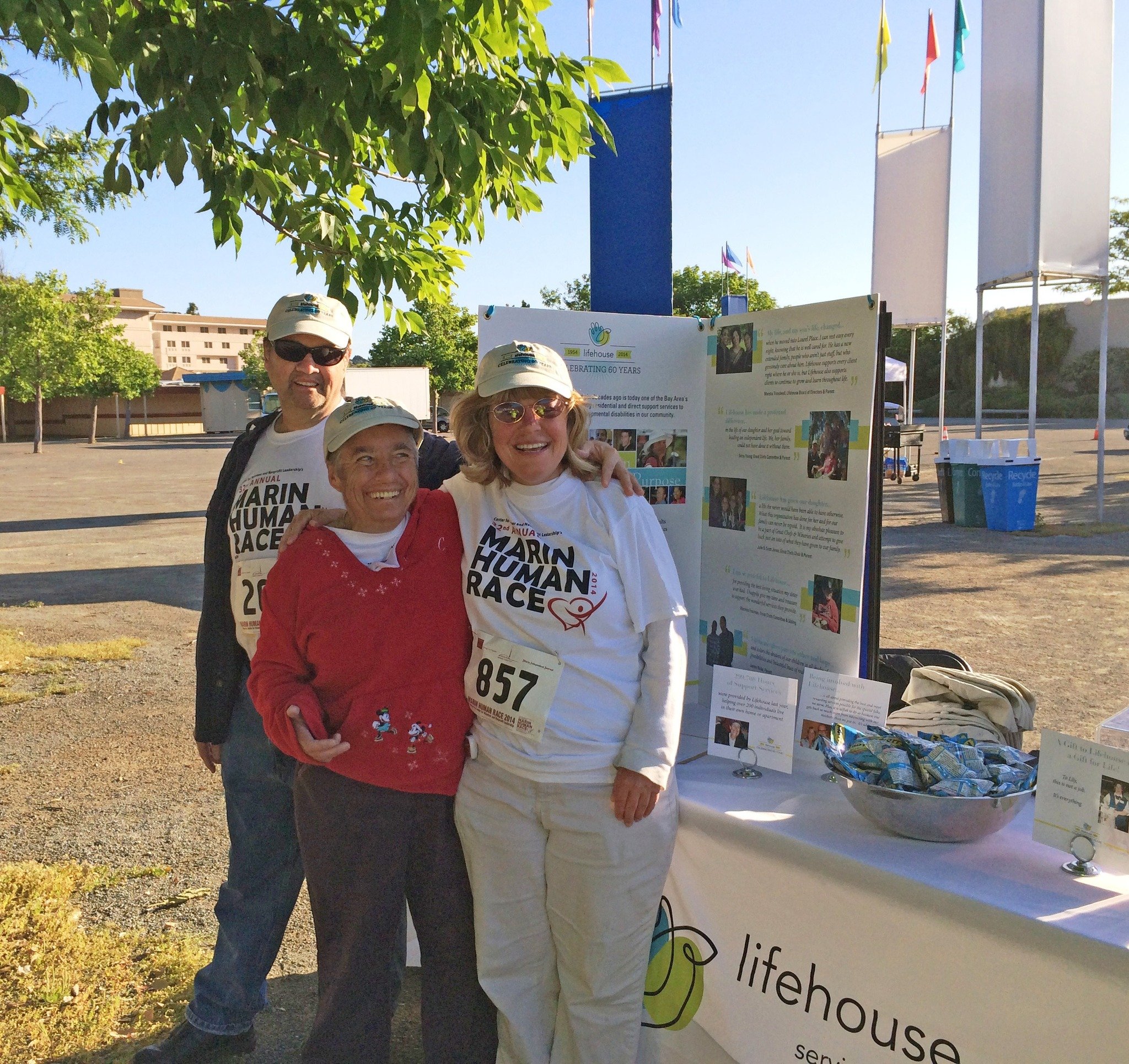 The Human Race starts at 8am tomorrow at the Old Courthouse Square in Santa Rosa! We need your help to ensure that Lifehouse is able to continue providing high quality services that provide opportunity for a full life. This is a dynamic 5K walk, roll