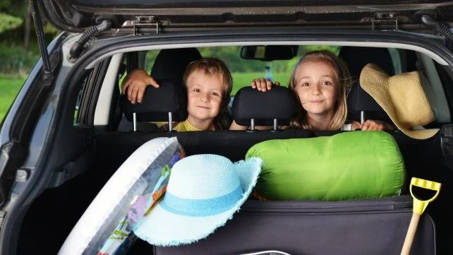 Family Road Trip: Captivated in the Car