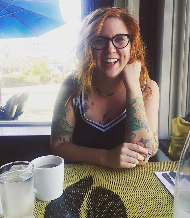 A big dumb joyous grin. My life has taken some incredible turns lately, and I&rsquo;m so excited for every time I say yes to this strange fucking life of mine. I&rsquo;m a year sober today &amp; am feeling so much support from friends near and far. T