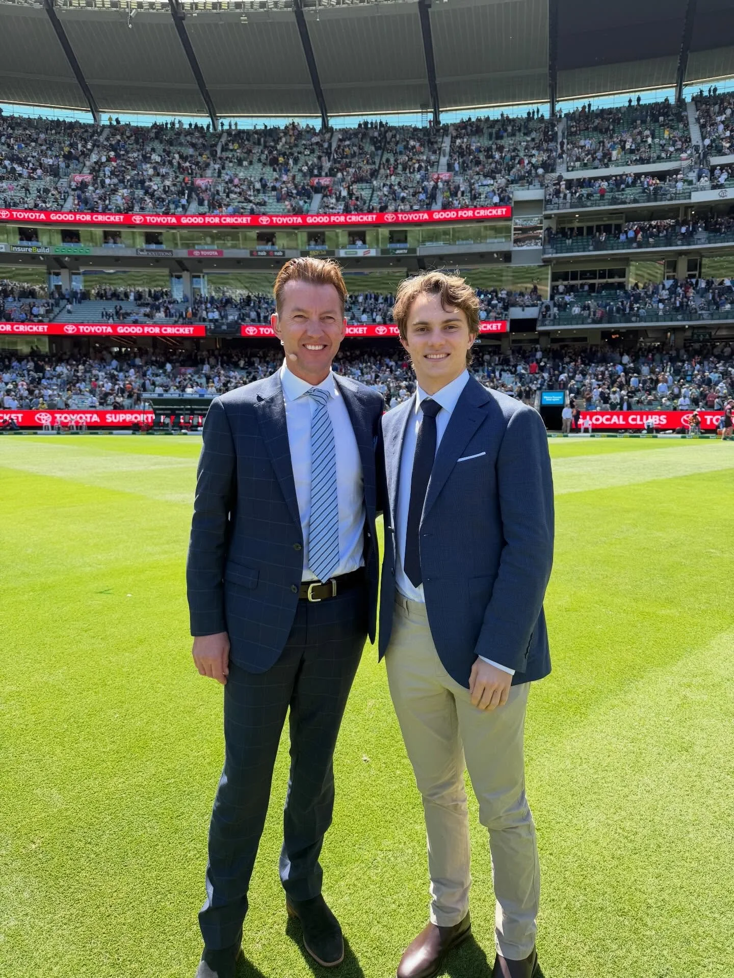 Nice to see you again @oscarpiastri @foxcricket @kayosports