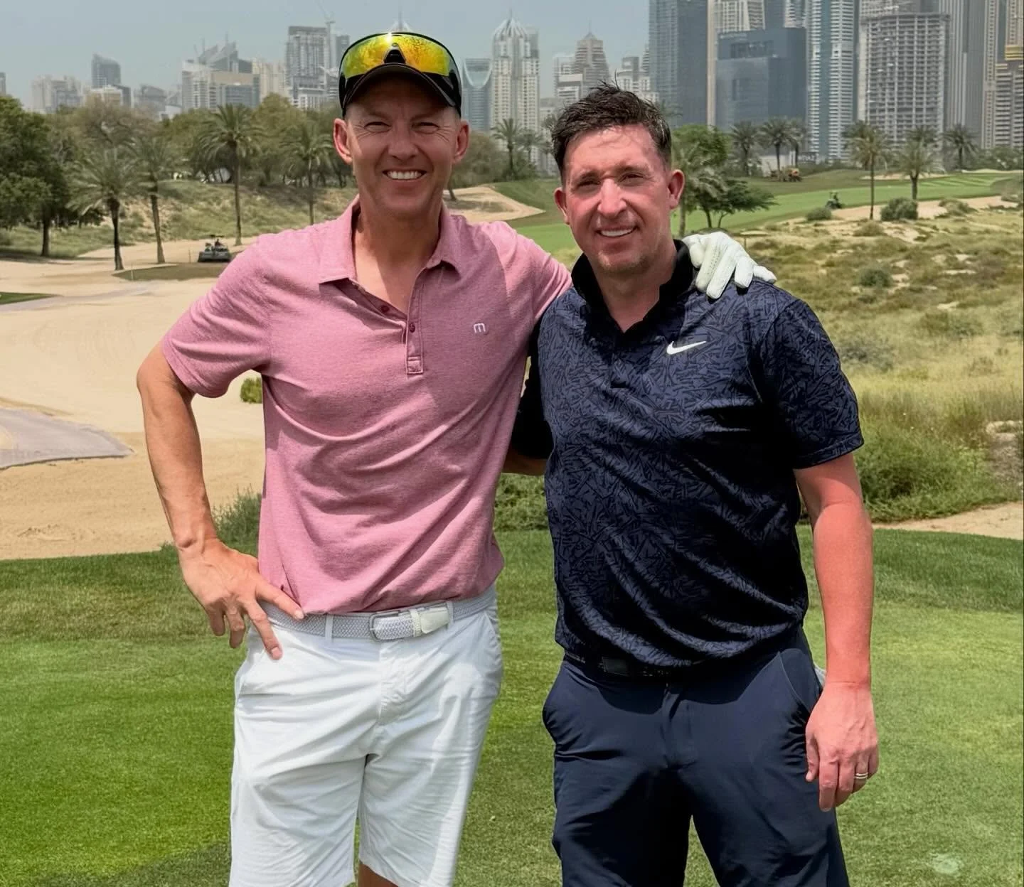 From watching him terrorise defenders to watching him smack it down the fairway. Absolute honour to play with you today @rob9fowler 

Cheers to @chrismchardy19 @robbie_greenfield for organising - sorry boys, 1-nil to team Fowler/Lee