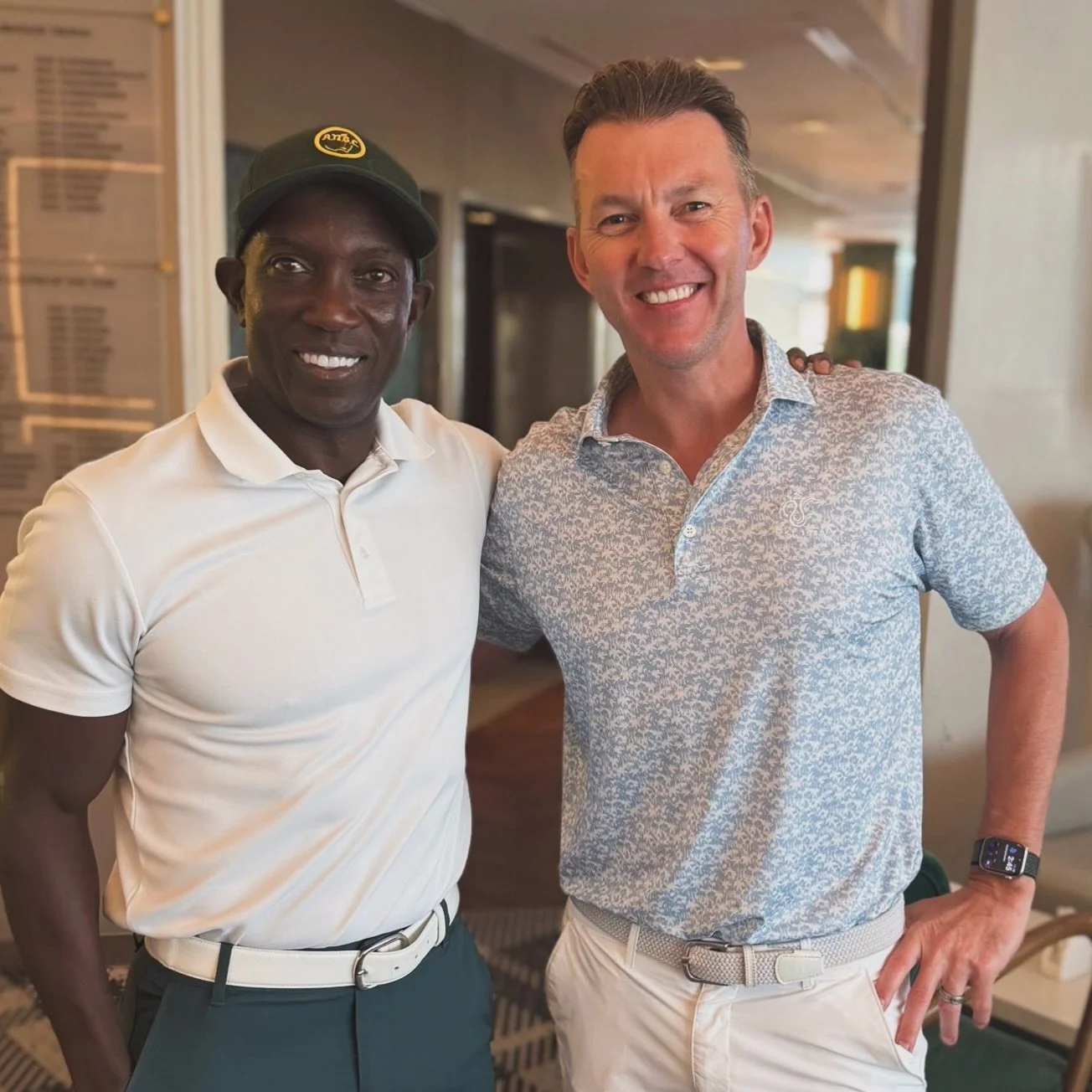 Always a good day when you get to share a round of golf with a football legend. 

Lucky enough to catch up with @officialdwightyorke19 last week. Treble winner, World Cup captain, and a great bloke. 

No surprises he managed to outdrive me on most ho