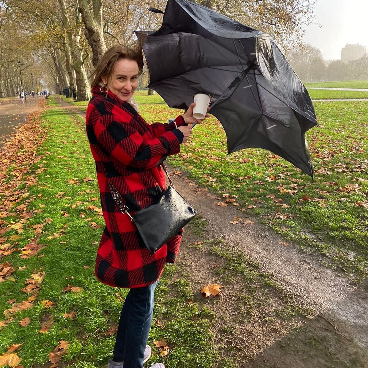 This needs no filter as the wondrous @amalalagroobi took the shot! YOU are a FILMMAKER my friend! All capital letters too! I feel like I&rsquo;m out of a scene in &lsquo;Singing in the Rain&rsquo;! Best thing about a rainy, windy afternoon in lockdow