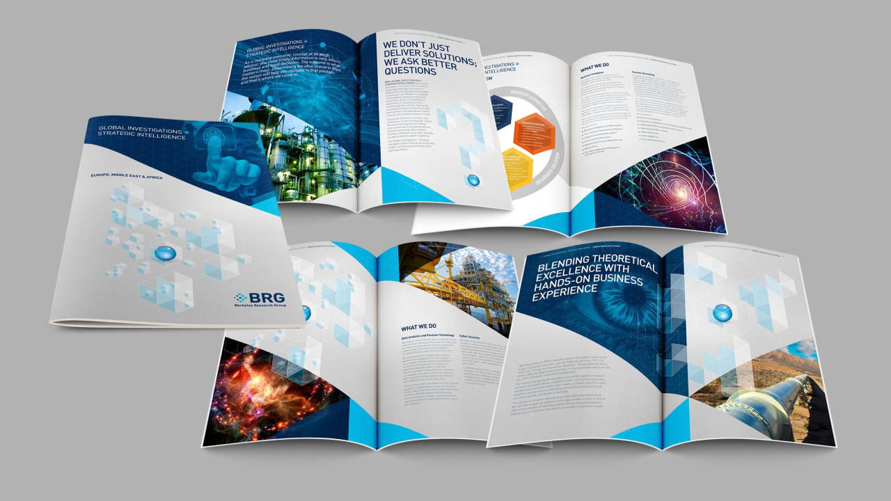 Berkeley Research Group - EMEA Brochure Copywriting