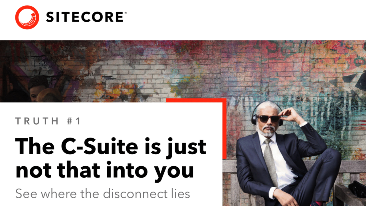 Sitecore - CMO Thought Leadership Campaign Messaging