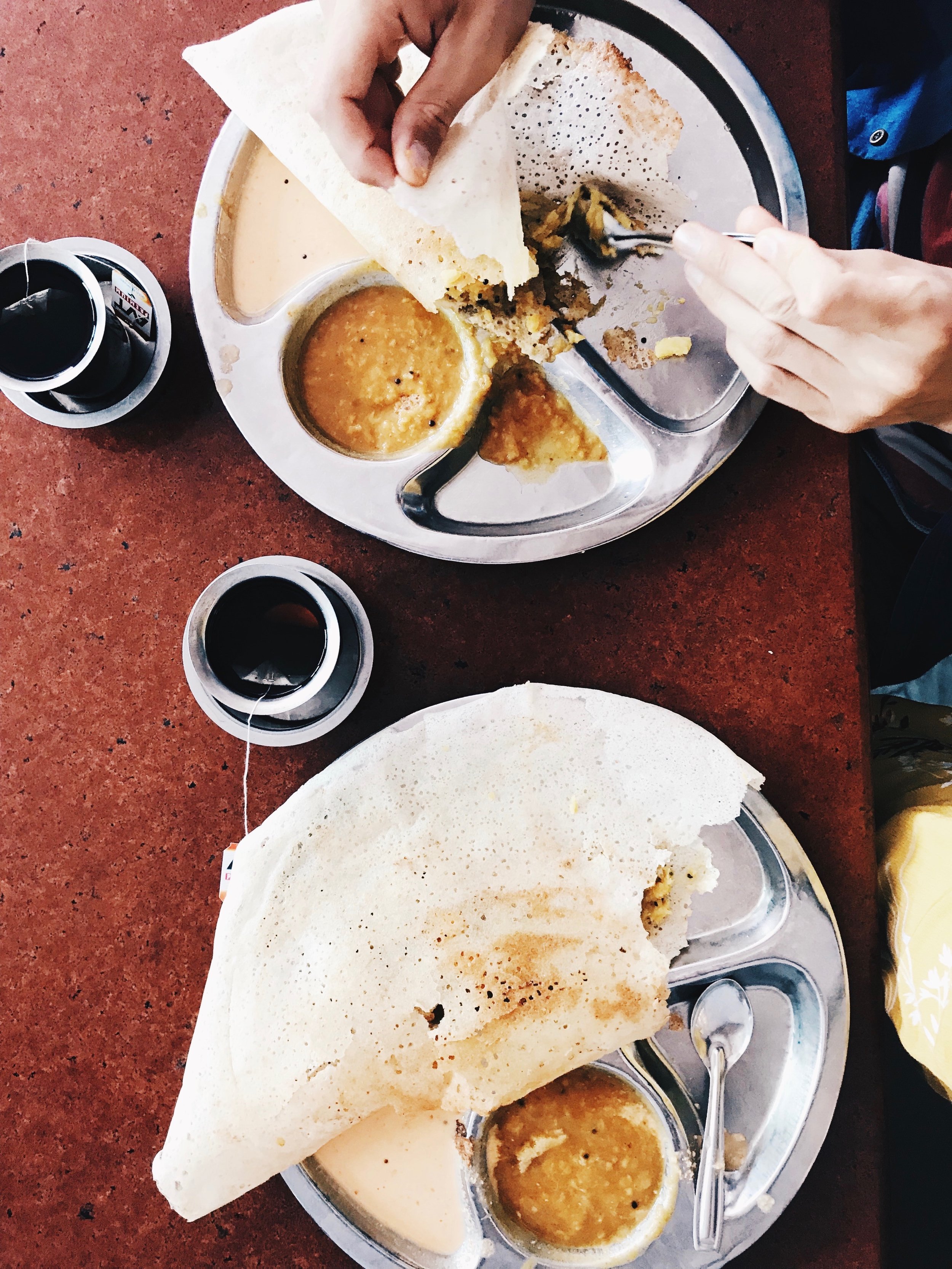 Masala Dosa at Sri Krishna Cafe - Mattancherry