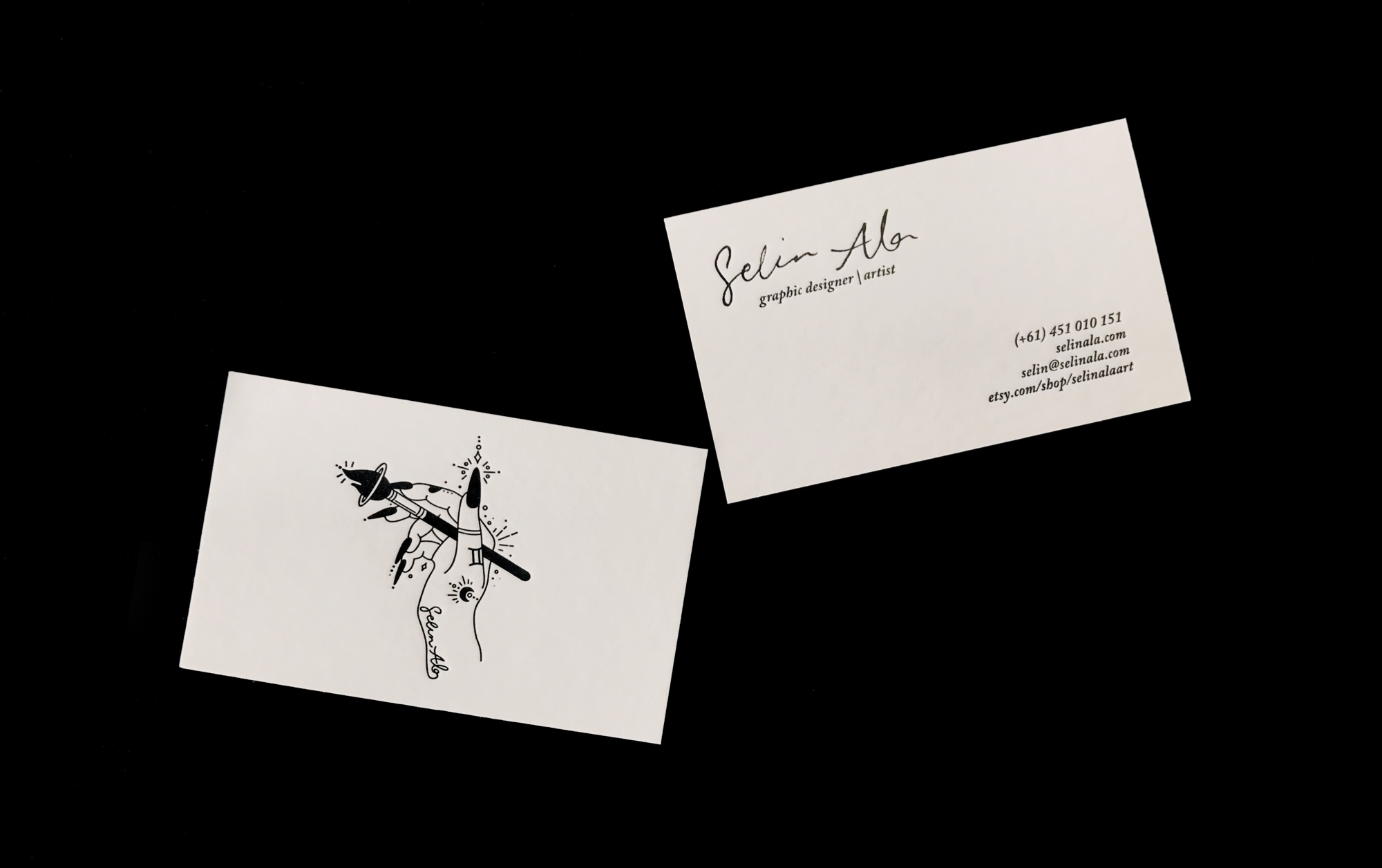    A self-brand I created to represent my design and illustration work. Used across my Etsy, website, social media and stationary.   