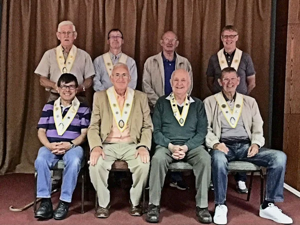 A recent meeting of KSC. Not all knights were present.