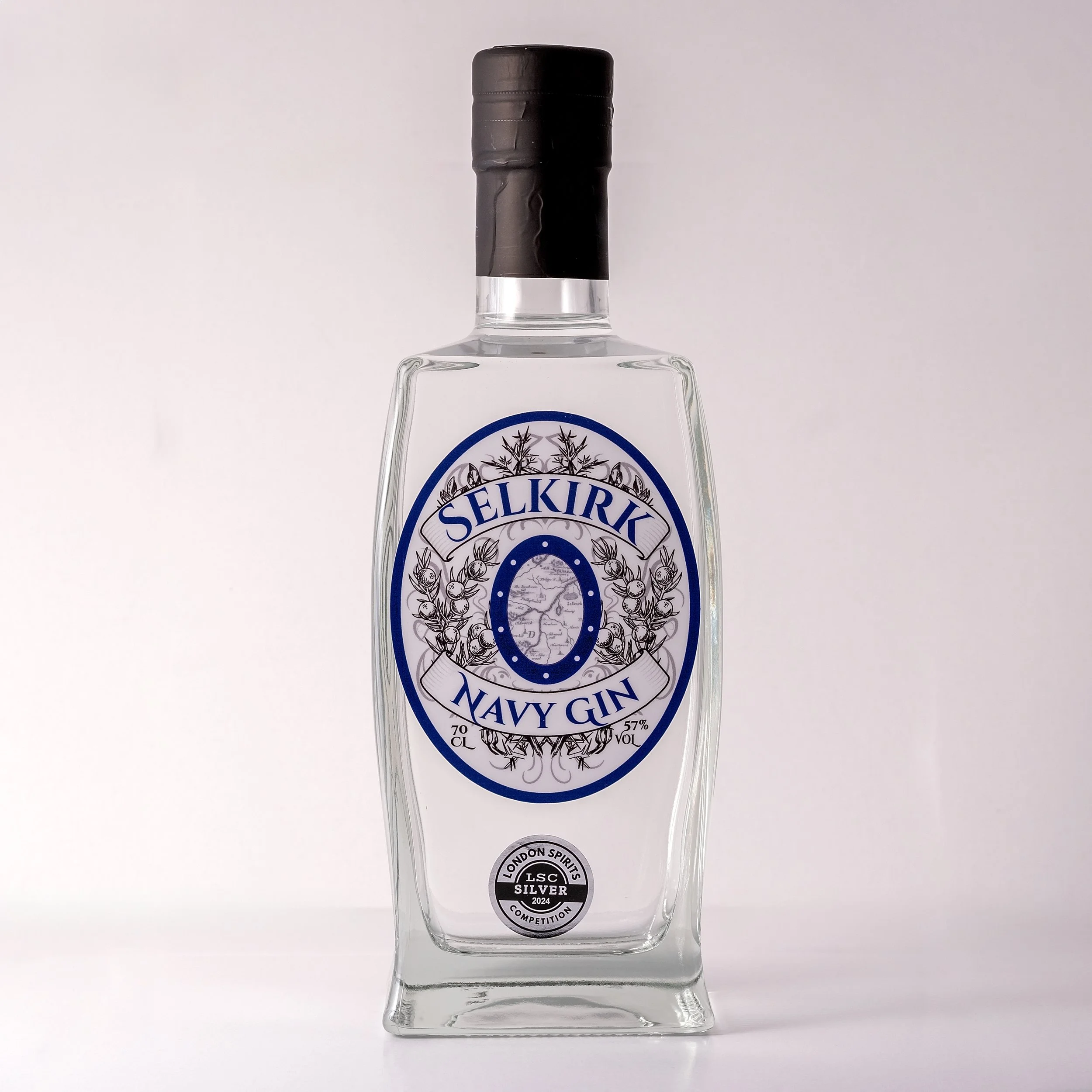 Selkirk Gin Navy Strength 57% ABV