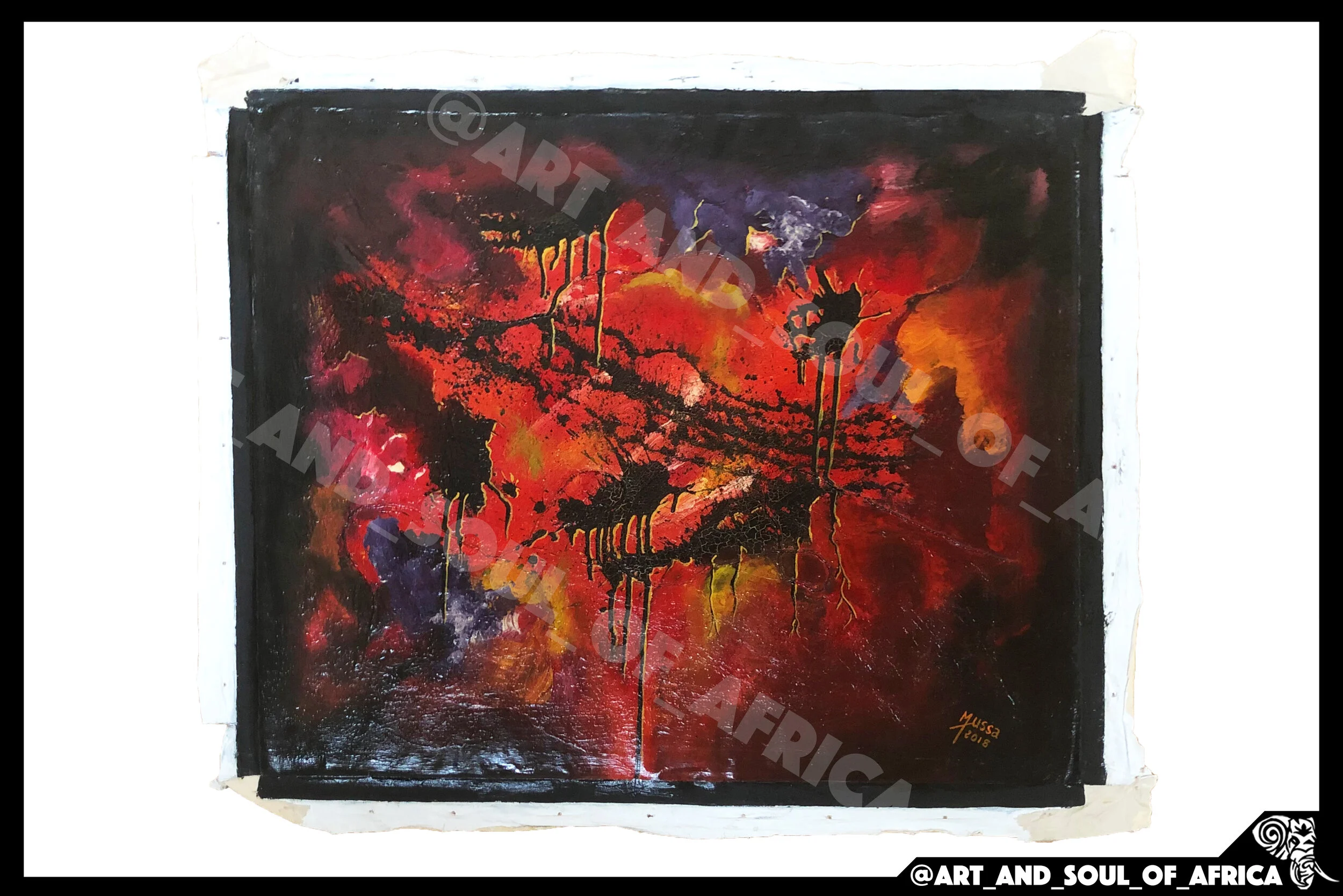 Firestorm - 110x68cm