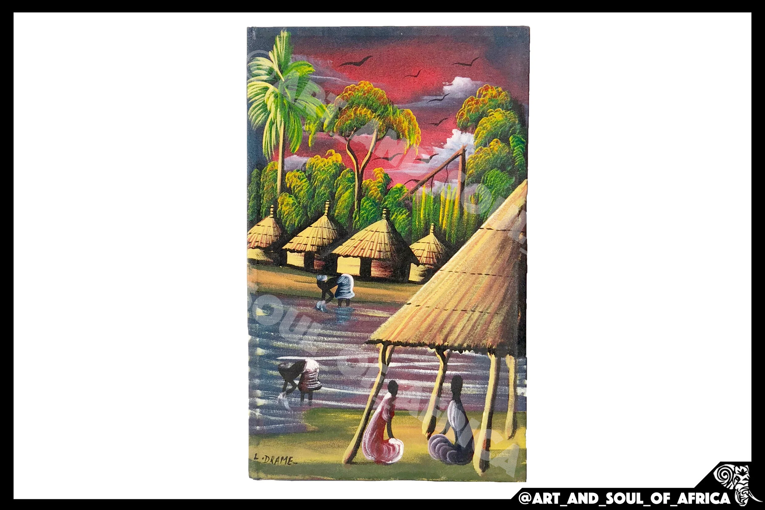 Red Sky in the Morning... - 35x55cm