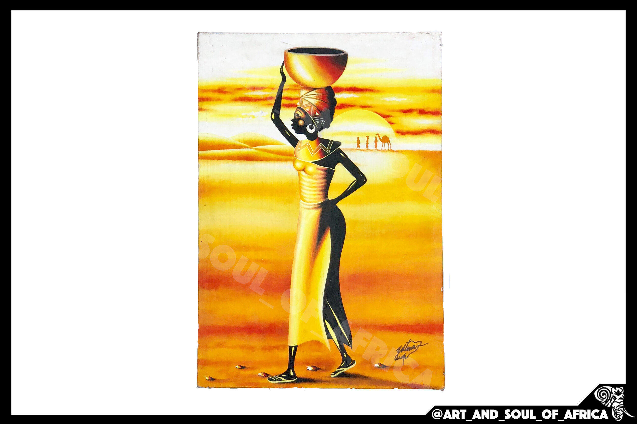 Nomads of the Desert - 42x60cm