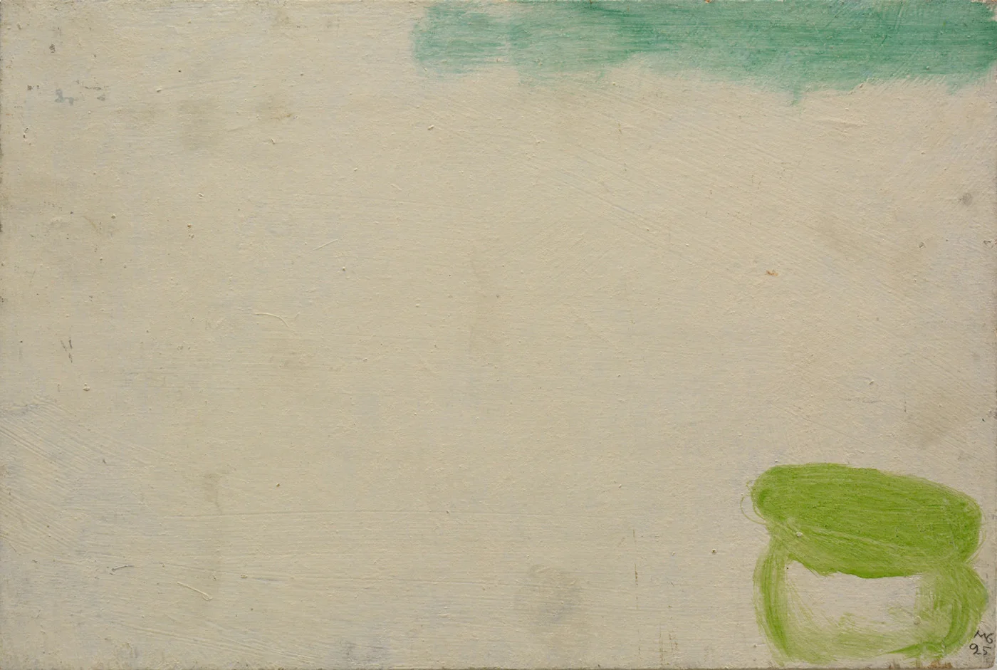 Painting by Mogens Gissel, Dengang & Nu, KH7artspace 2018