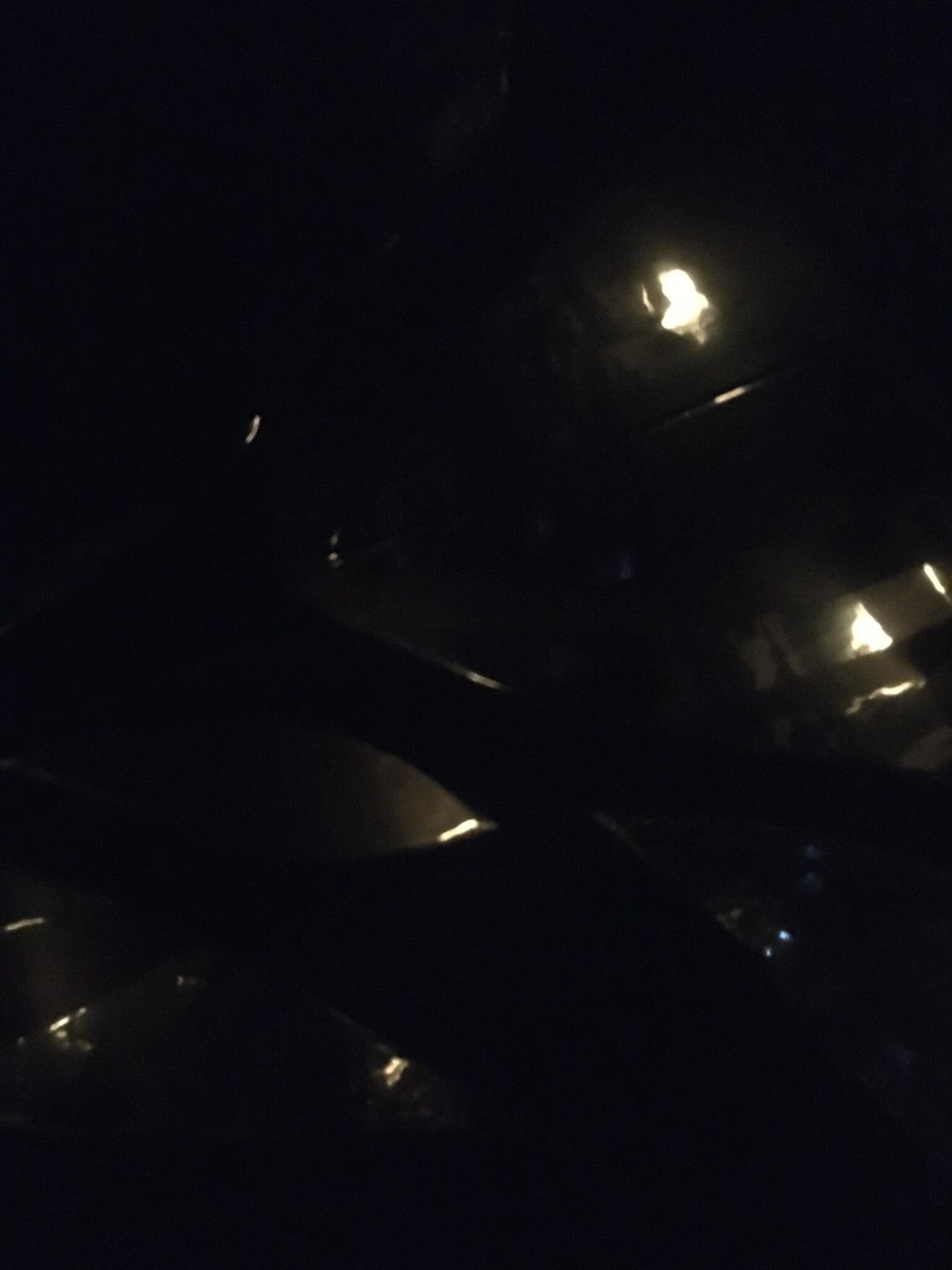 Still there is darkness inside the installation. Will it continue like that?