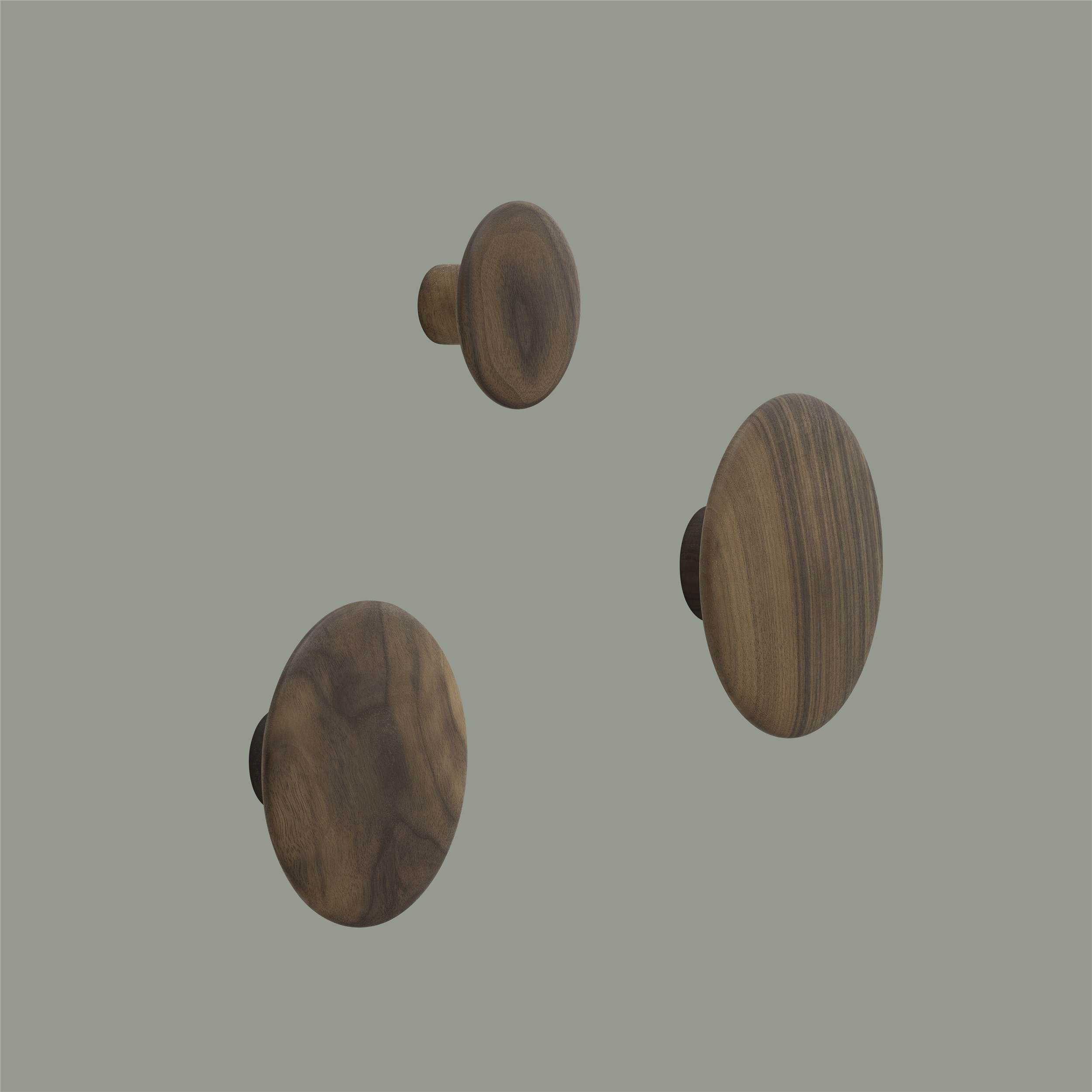 The dots, now in walnut 