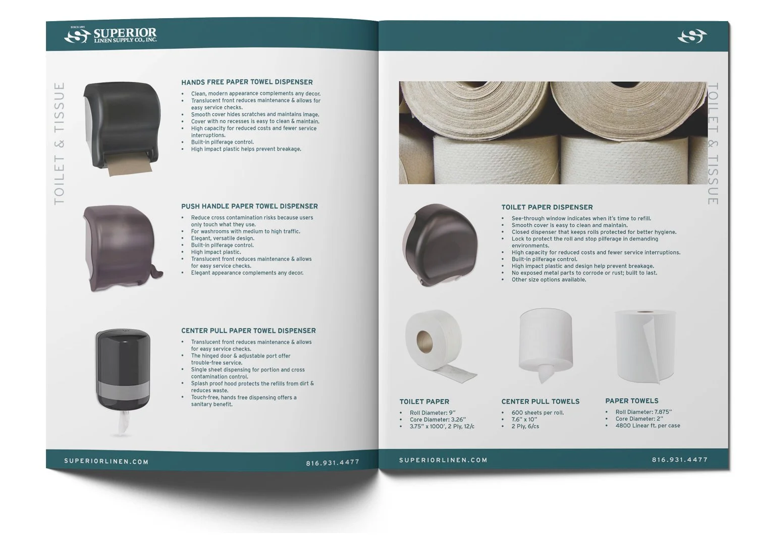 Superior Linen Supply Catalog
