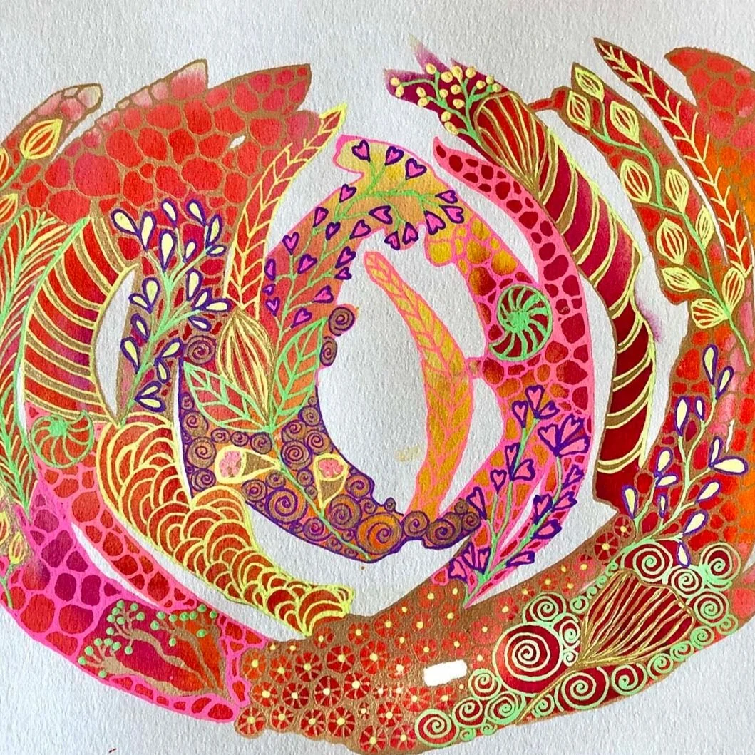 Sea Garden 4 (9x12)