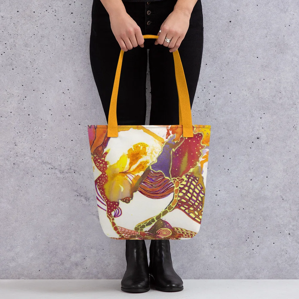 Download Love Sprouting Tote Bag New Bloom Studio