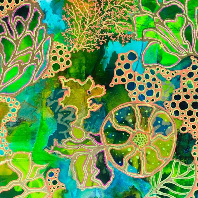 Sea Flowers 2 (8x8)