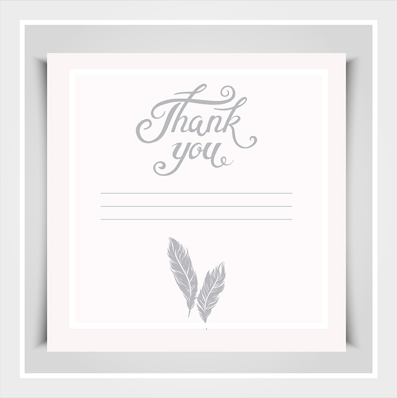Personalised Cute Engagement Wedding Gift Thank You Notes 12   s11