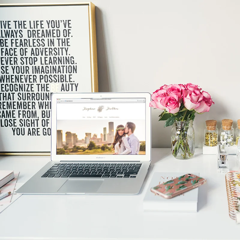 Hashtag on wedding website.jpg