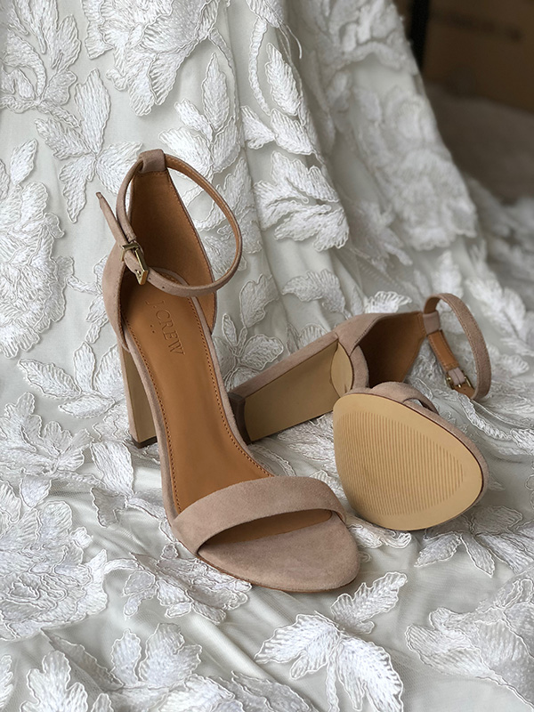 Our favorite, unexpected places to find bridesmaid shoes — Petal & Veil |  Handmade wedding veils and accessories