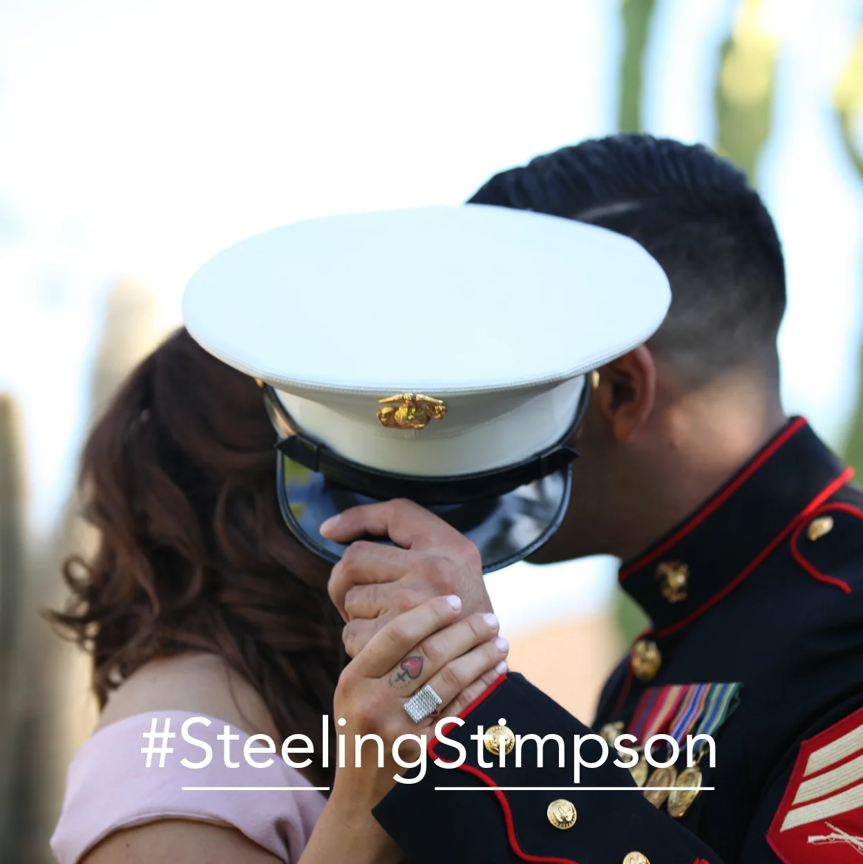 Customized last name wedding hashtags | Petal & Veil