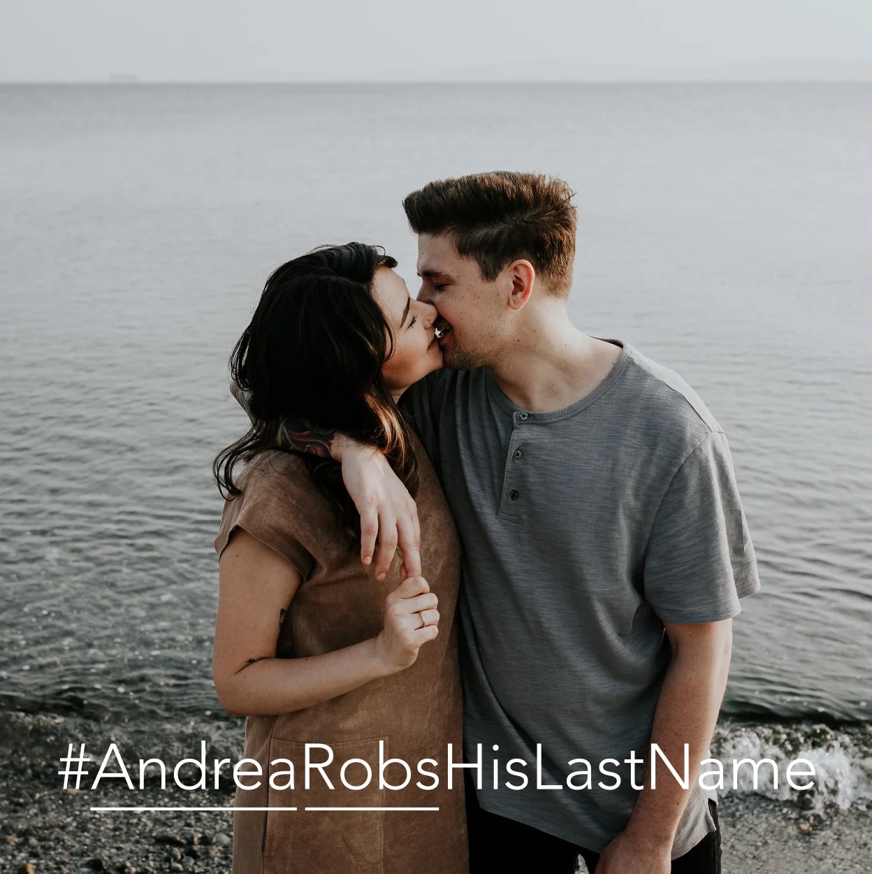 Customized last name wedding hashtags | Petal & Veil