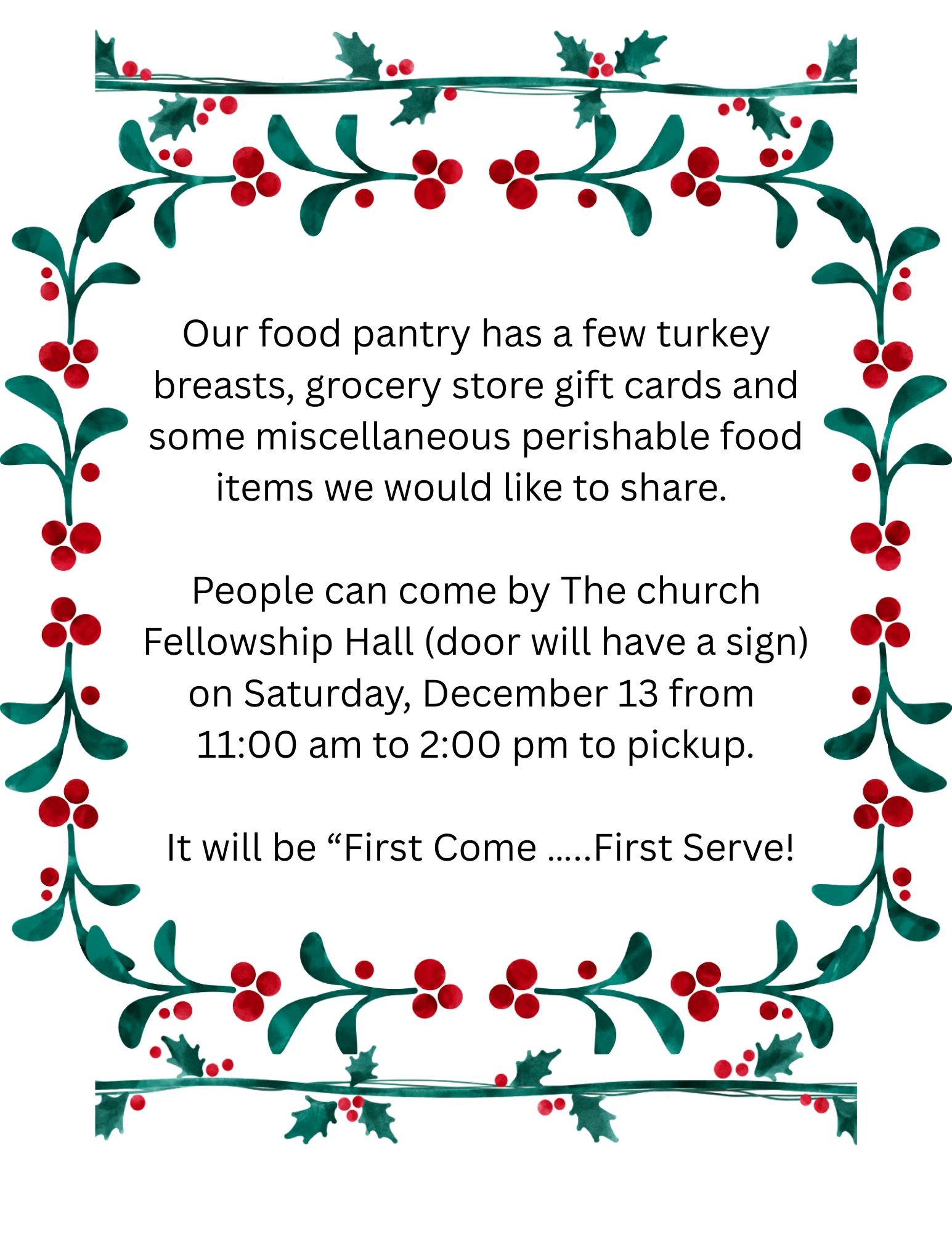 Food Pantry