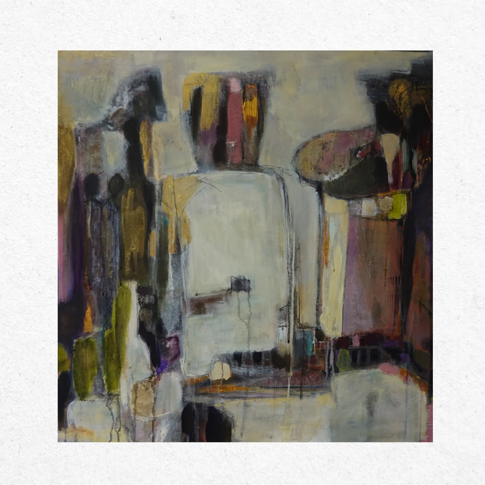 The Journey, 30-by-30 inches