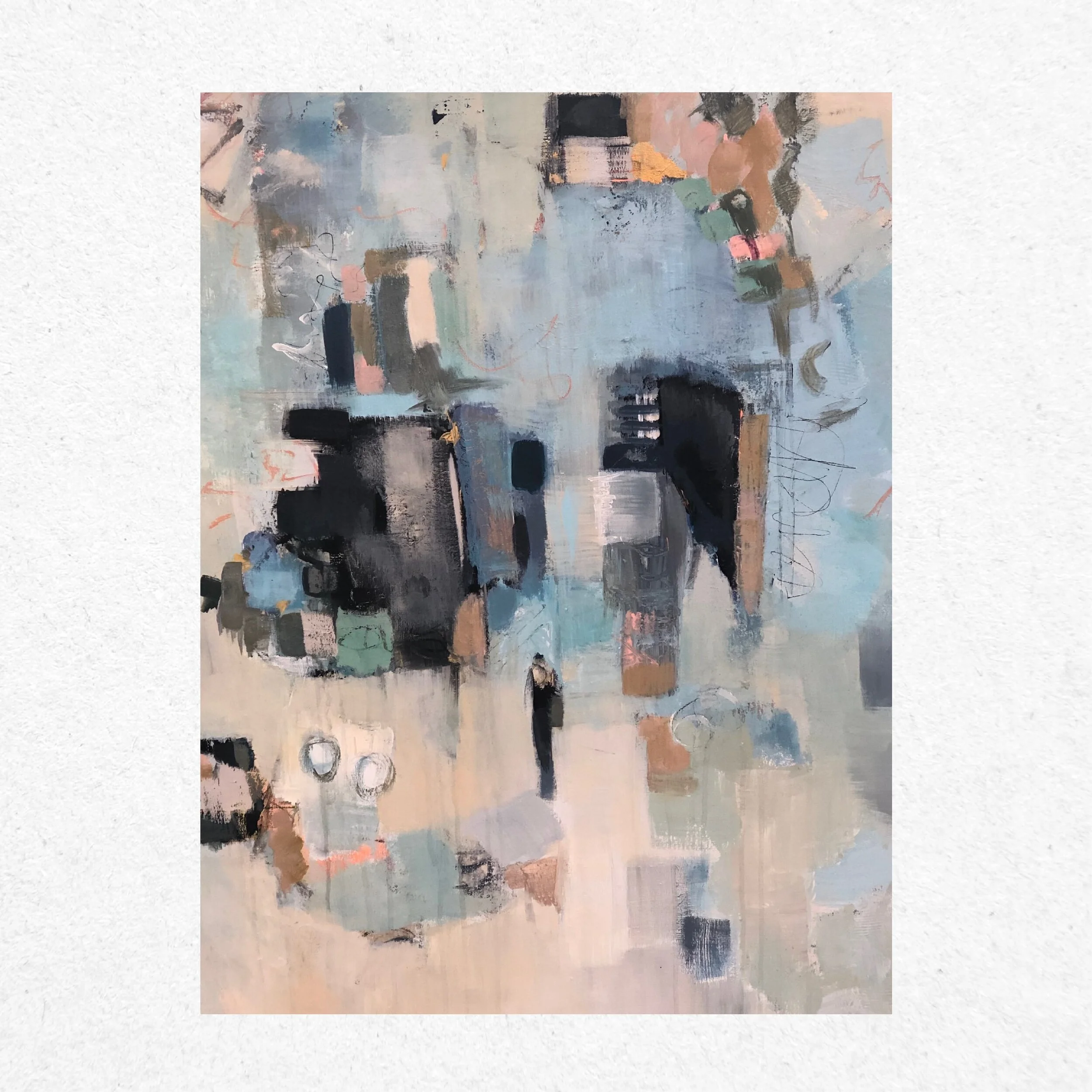 The Journey, 30-by-40 inches