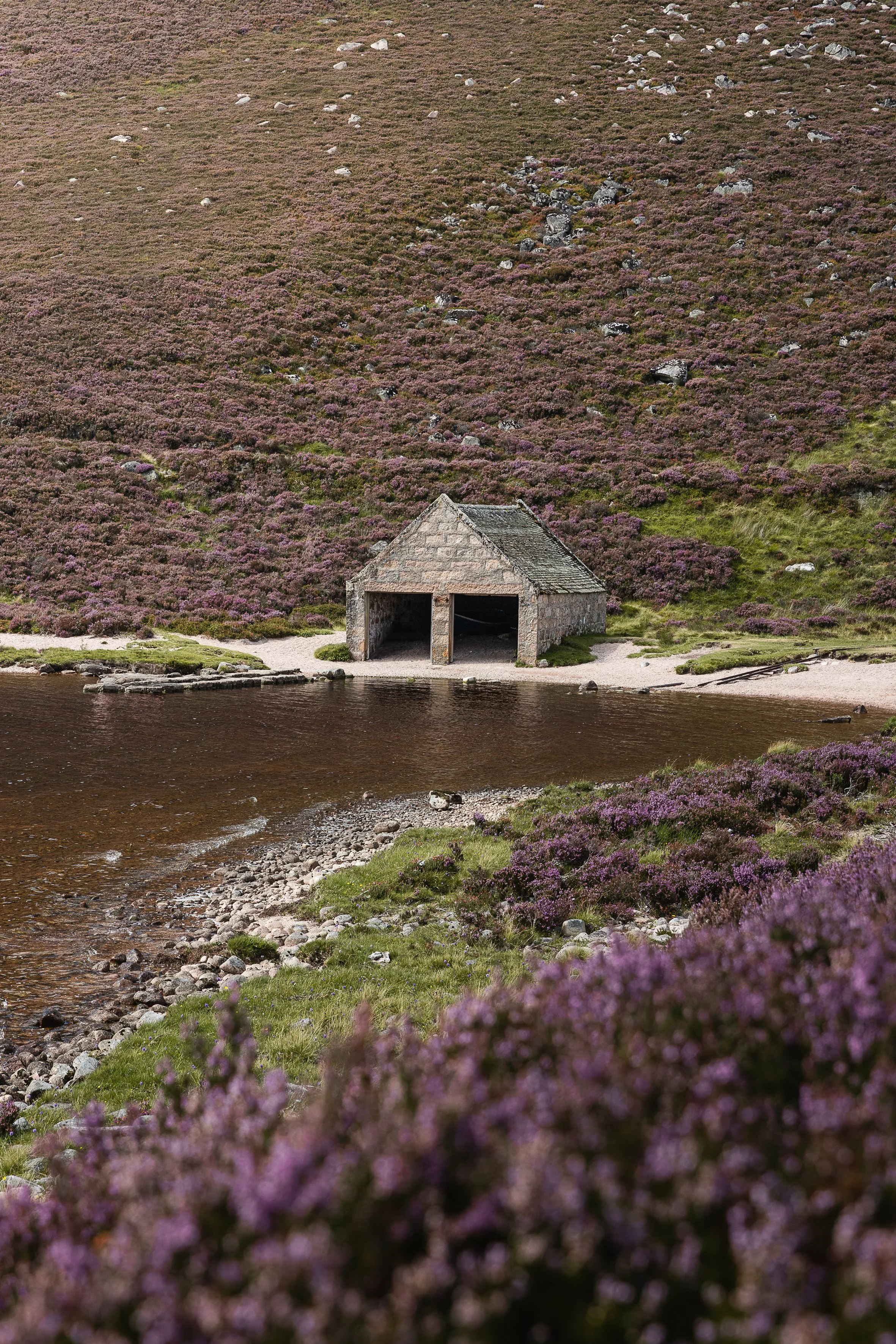 Boat Shed Loch Muick 30x20.jpg