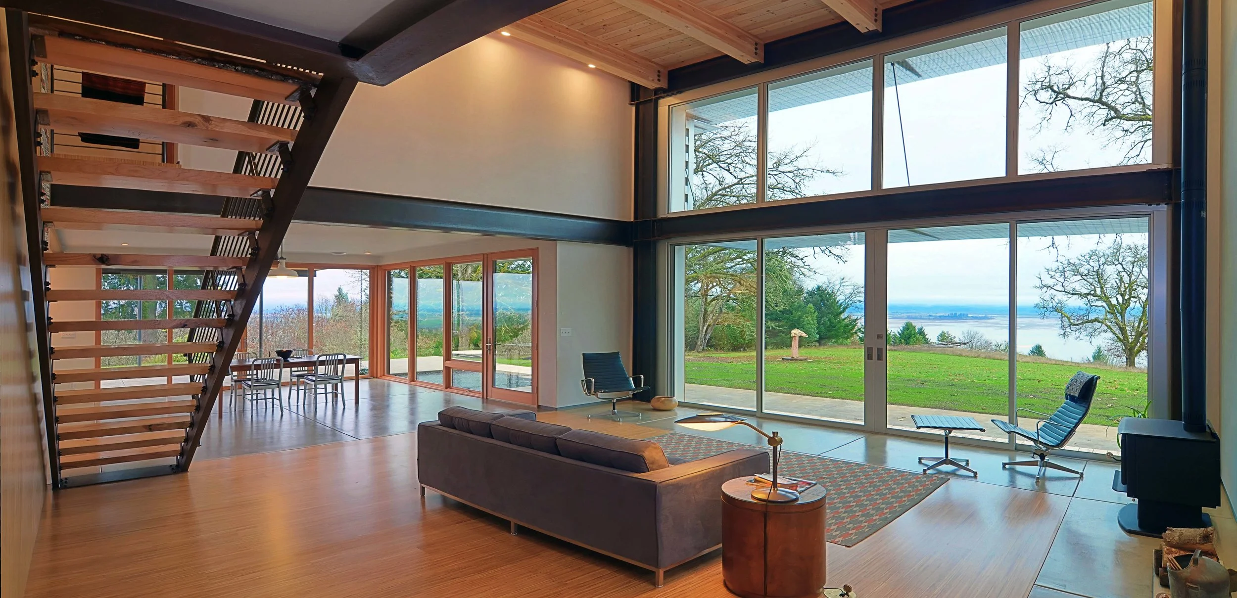 Fern Ridge Lake House — Studio.e Architecture