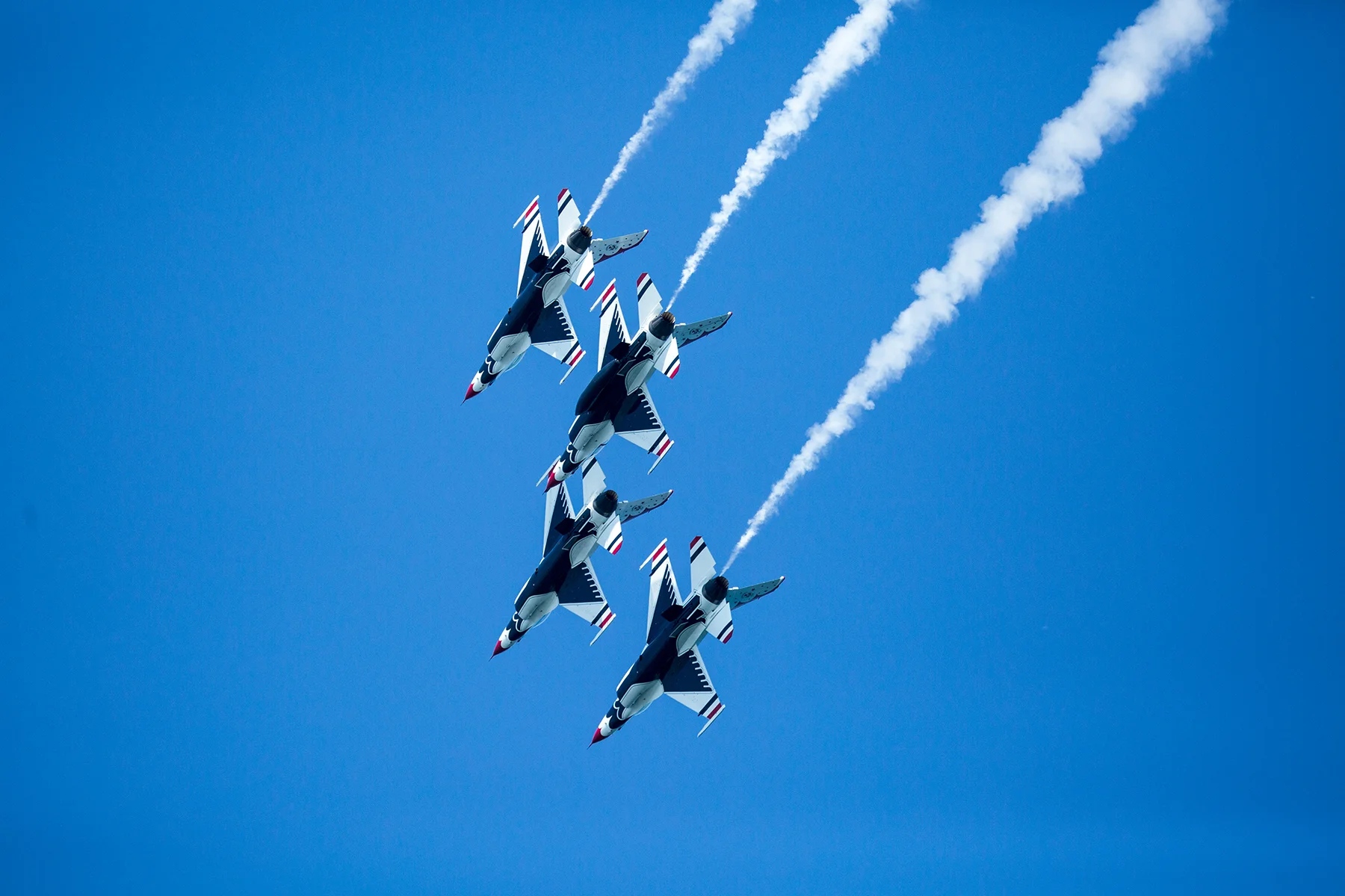 Red, White, and Blue Skies