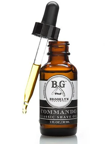 Brooklyn Grooming Commando Classic Shave Oil, 1 oz., $29.00