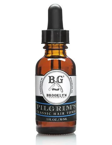 Brooklyn Grooming Pilgrim's Classic Hair Tonic, 1 oz., $29.00