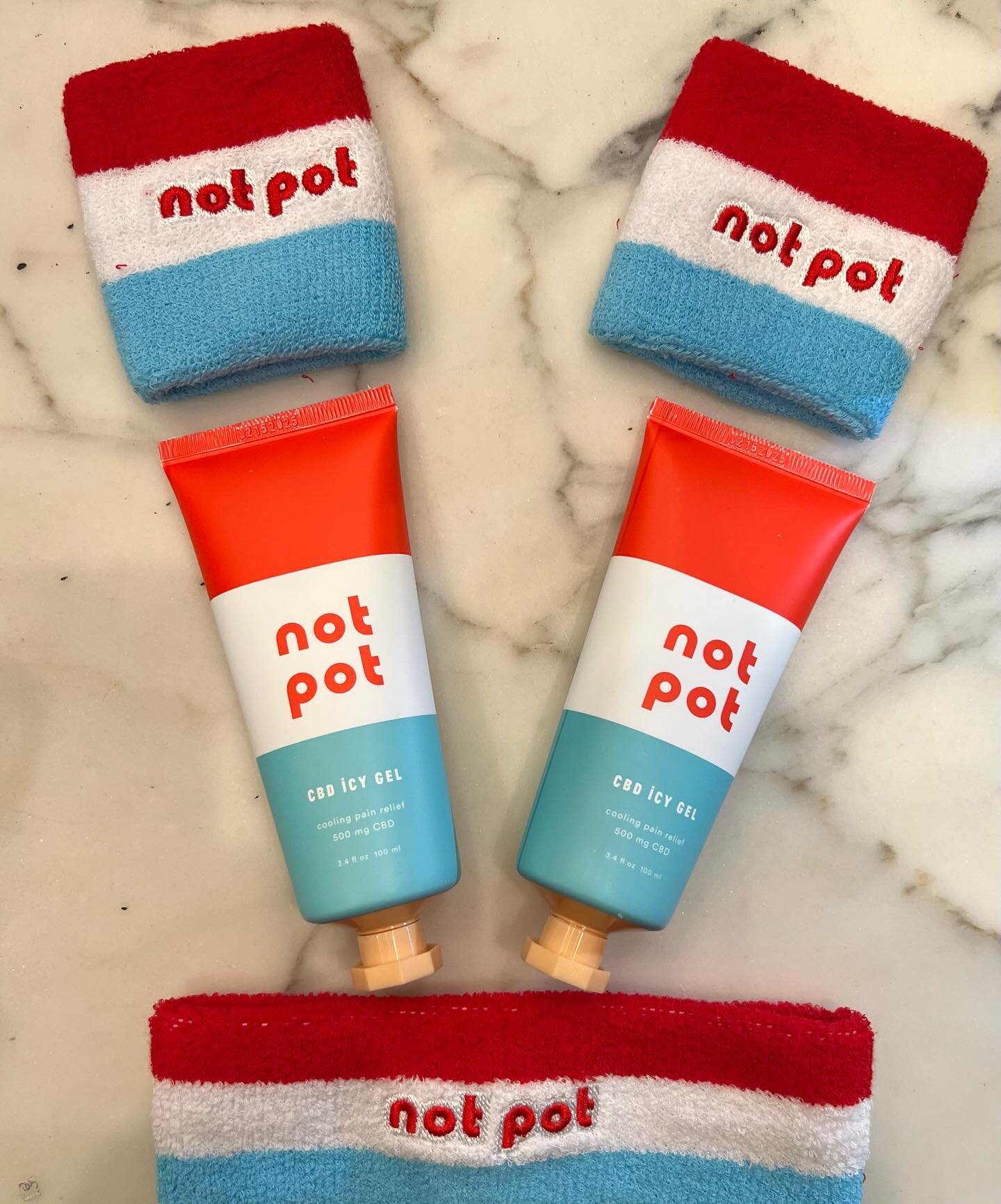 The @notpot best seller Icy Gel is now restocked! 

Their icy gel is great for achy muscles and joints. Each tube has 500 mg of hemp derived CBD. 

#cbd #notpot #painrelief #painreliever #restocked #shoplocal #shopsmall #smallbusiness #womenowned #fu