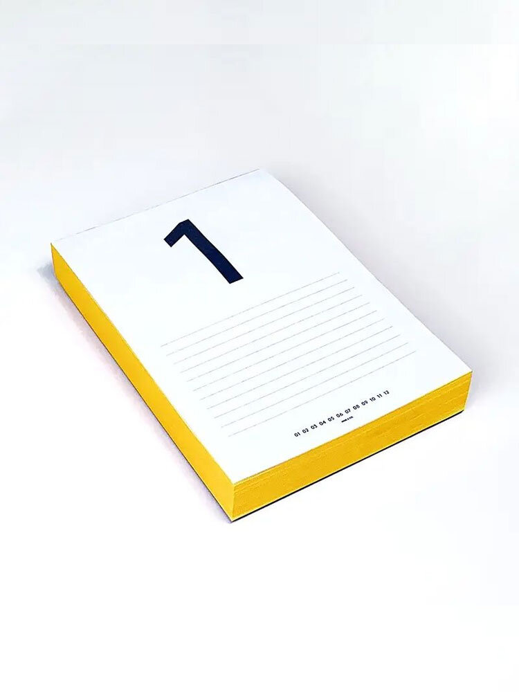 Daily Calendar Pad