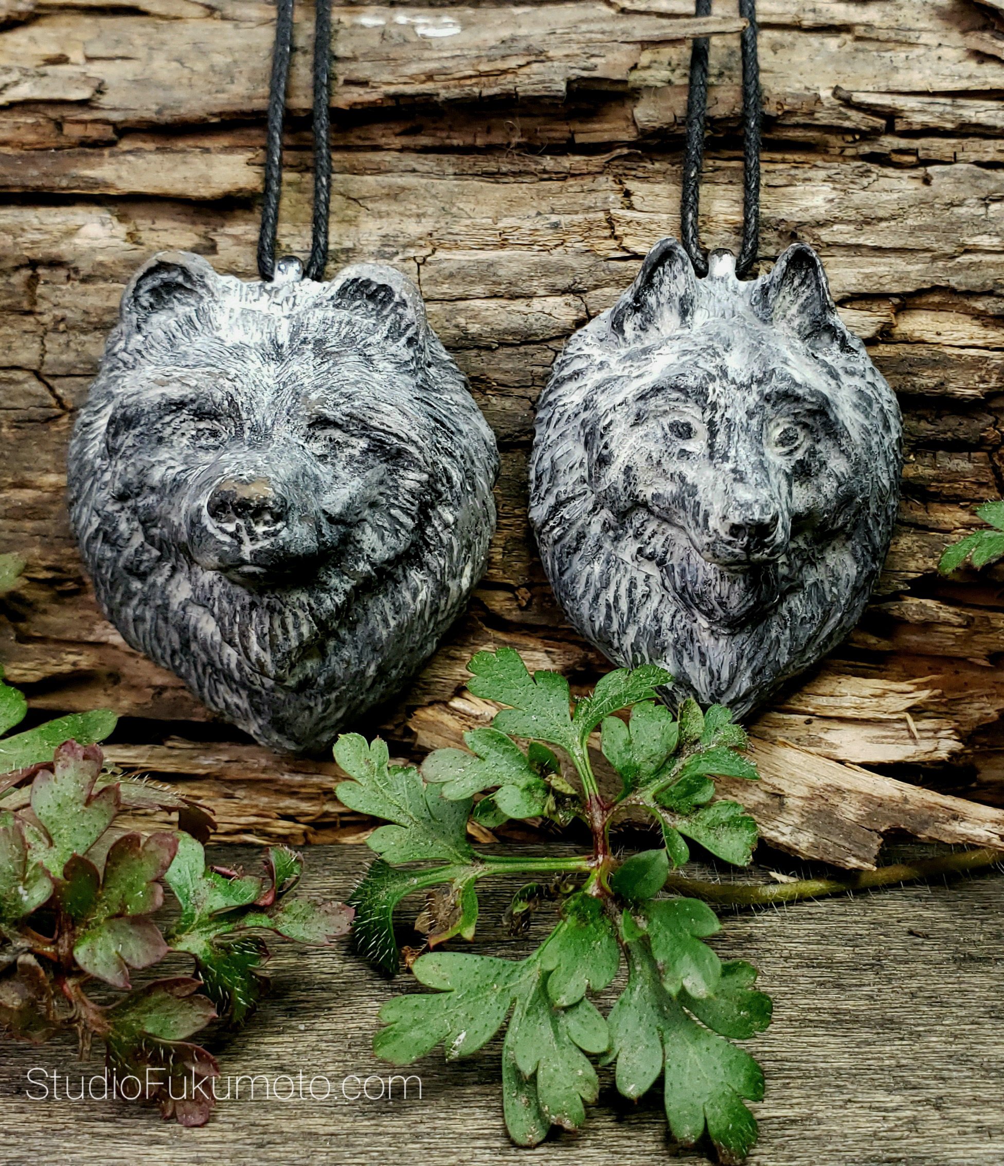 wolf-and-bear-pendants-faux-soapstone-sculpture-renee-fukumoto.jpg