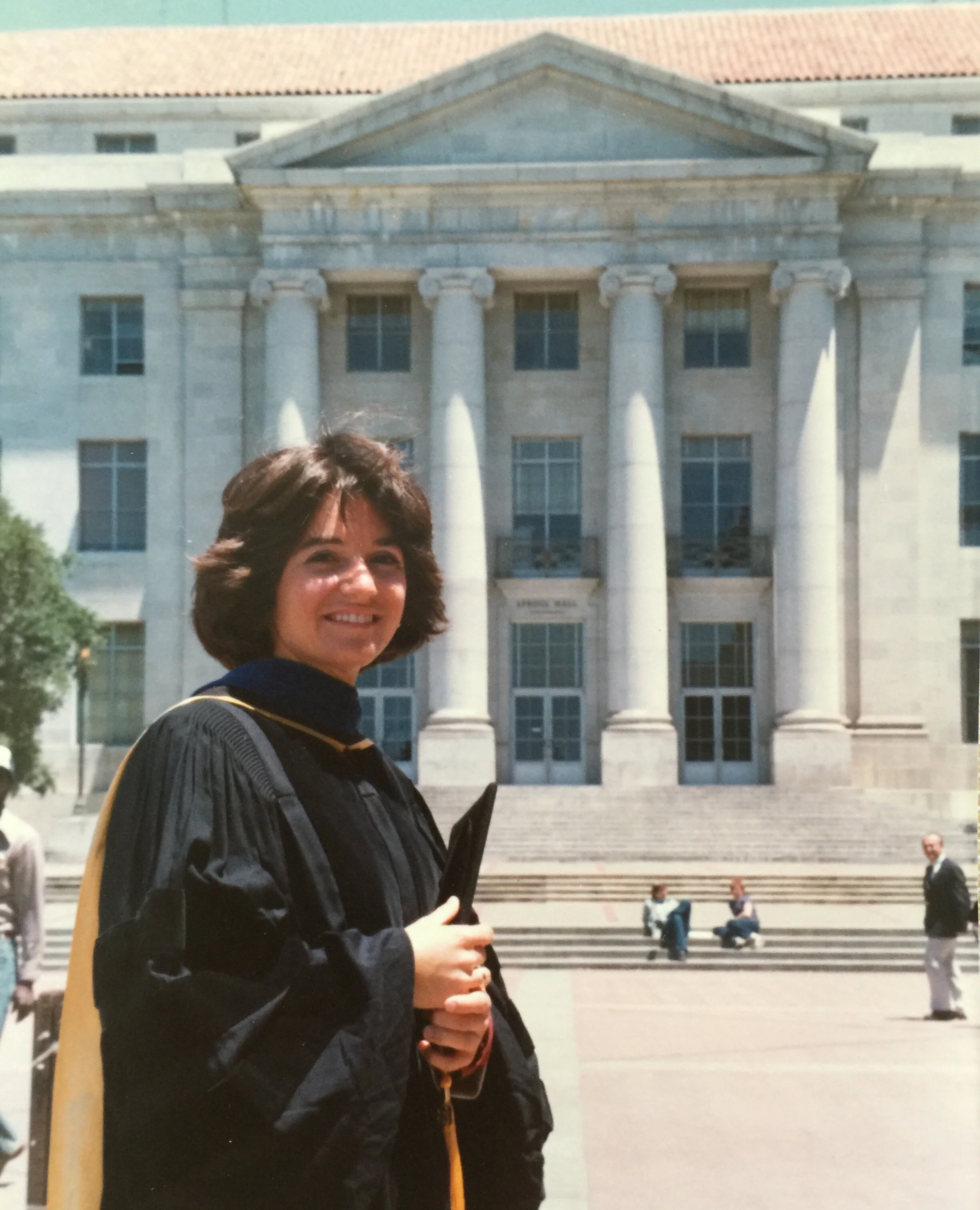Kathryn Anthony’s 1981 Ph.D. graduation at the University of California at Berkeley.