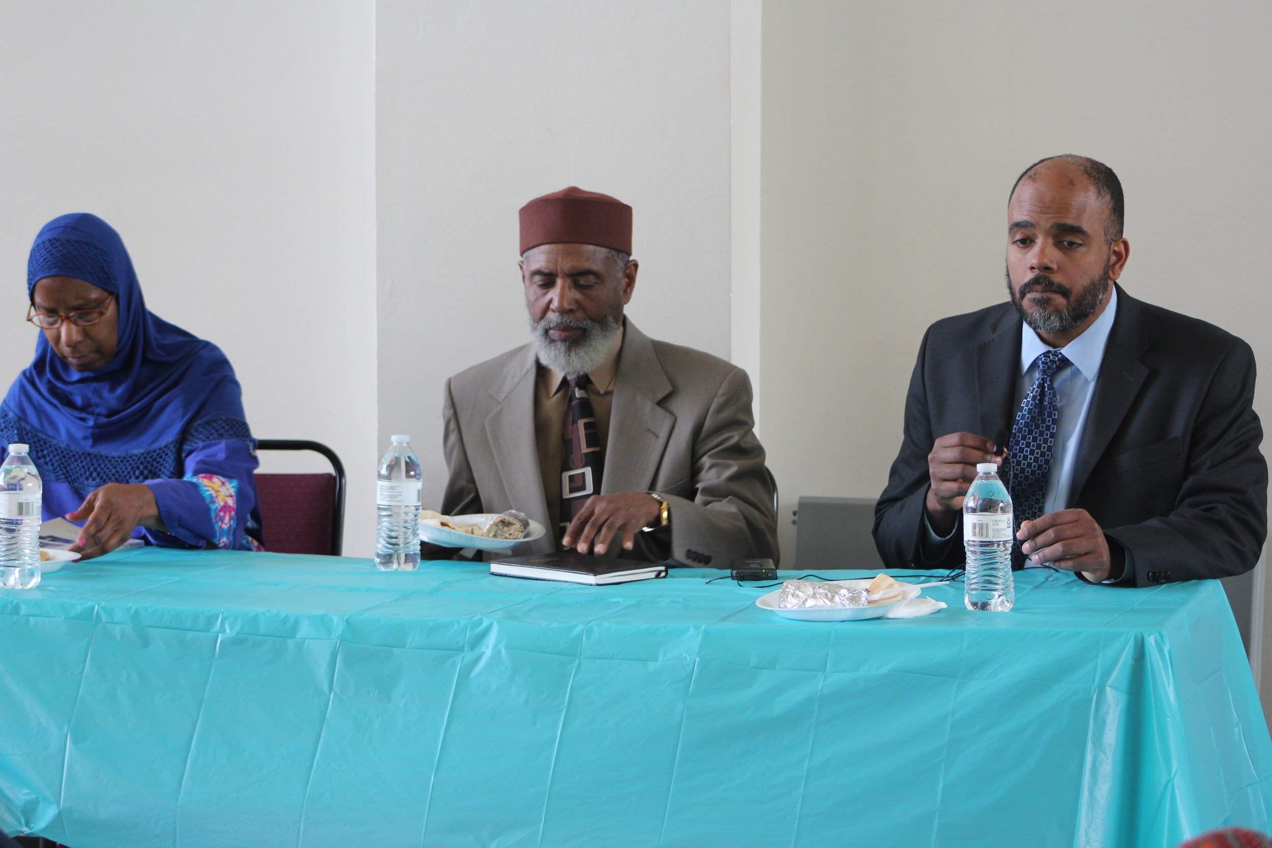 Panel of guests for Black History Month Event
